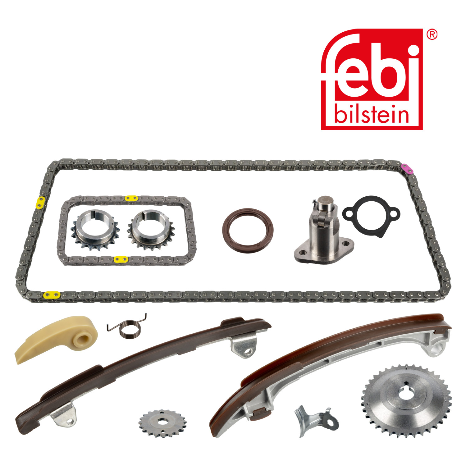 Febi Timing Chain Kit Set 52 Links 8mm 109428