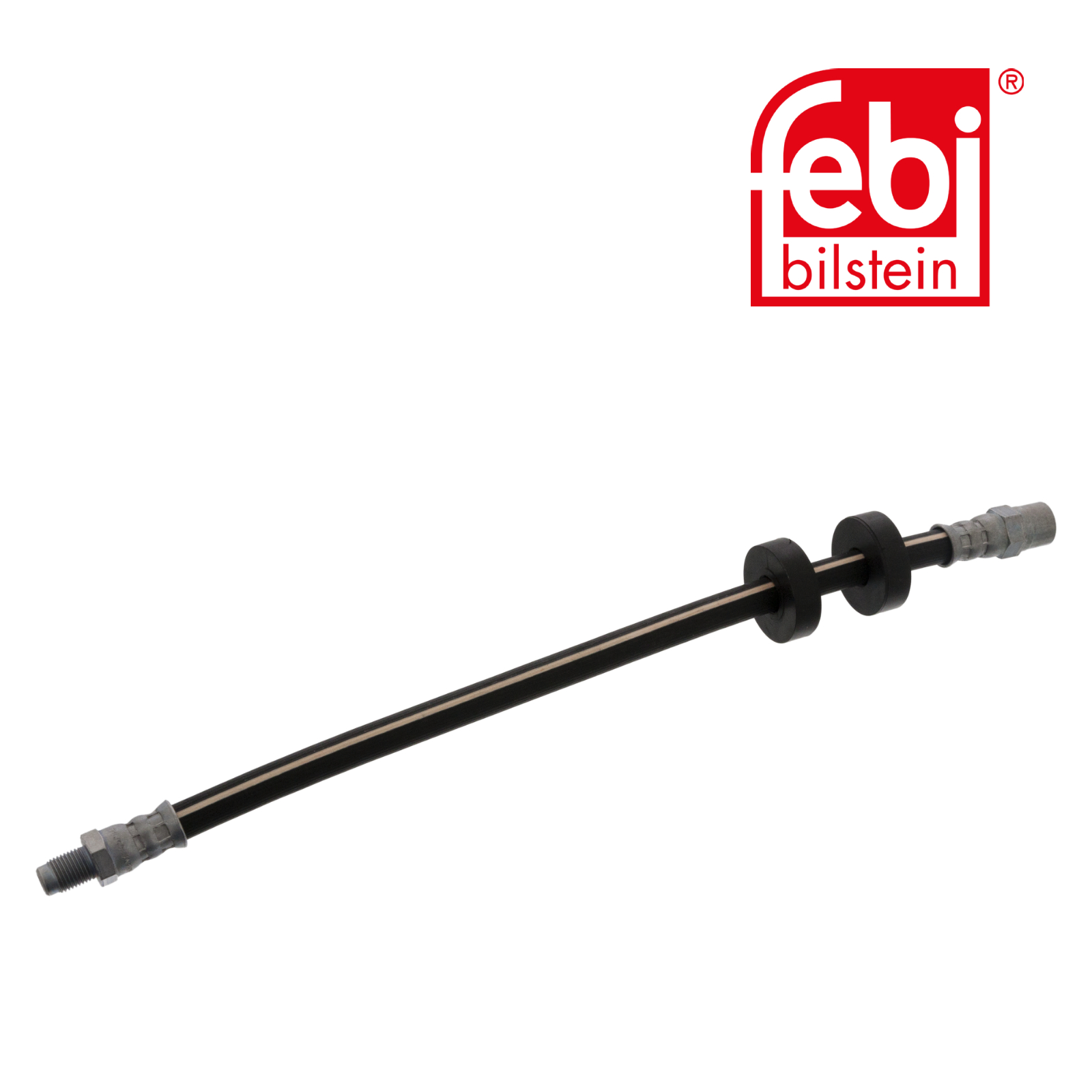 Febi Brake Hydraulic Hose Line Front Right 01176