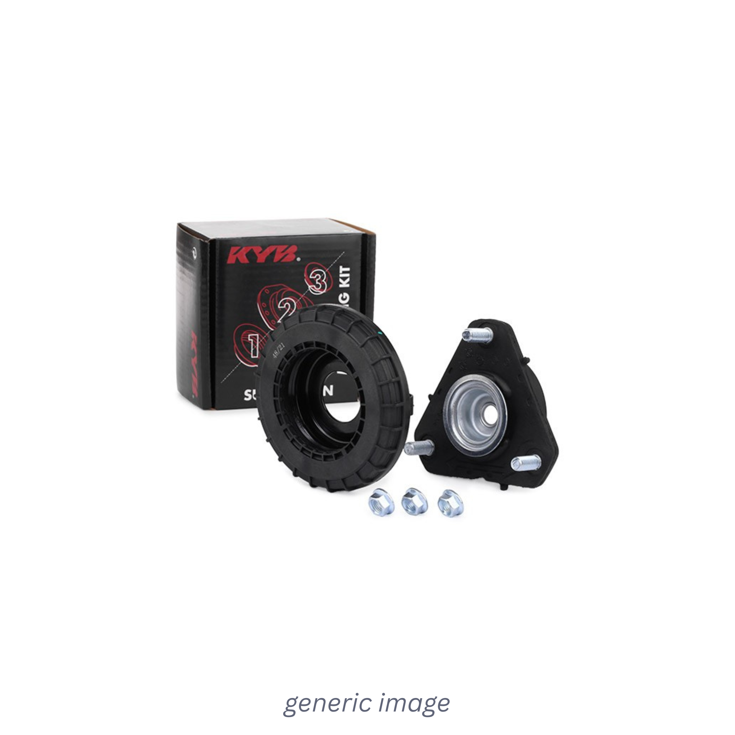 KYB Front Repair Kit Suspension Strut Support Mount fits Citroën C-Elysee