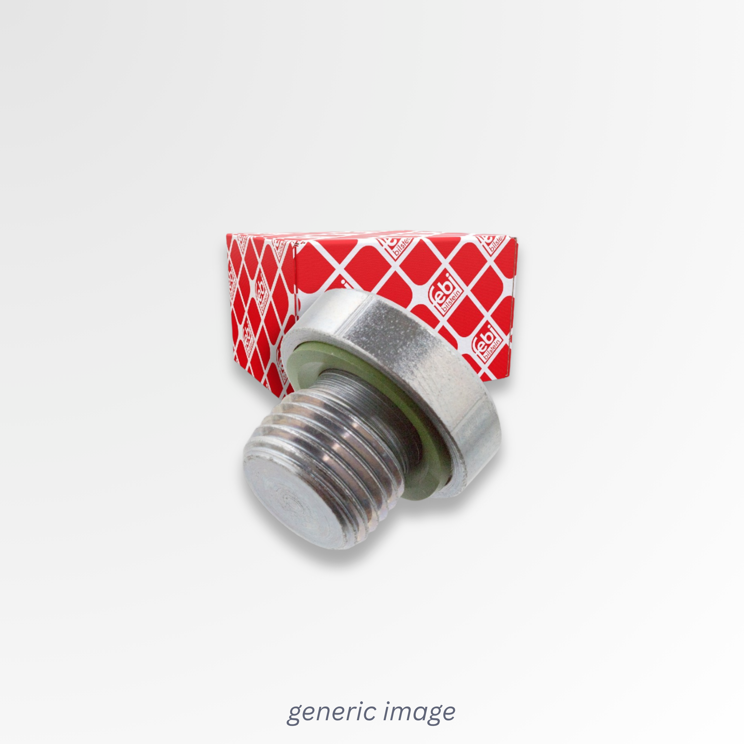Febi Automatic Transmission Casing Screw Plug 24mm OD Steel 100515