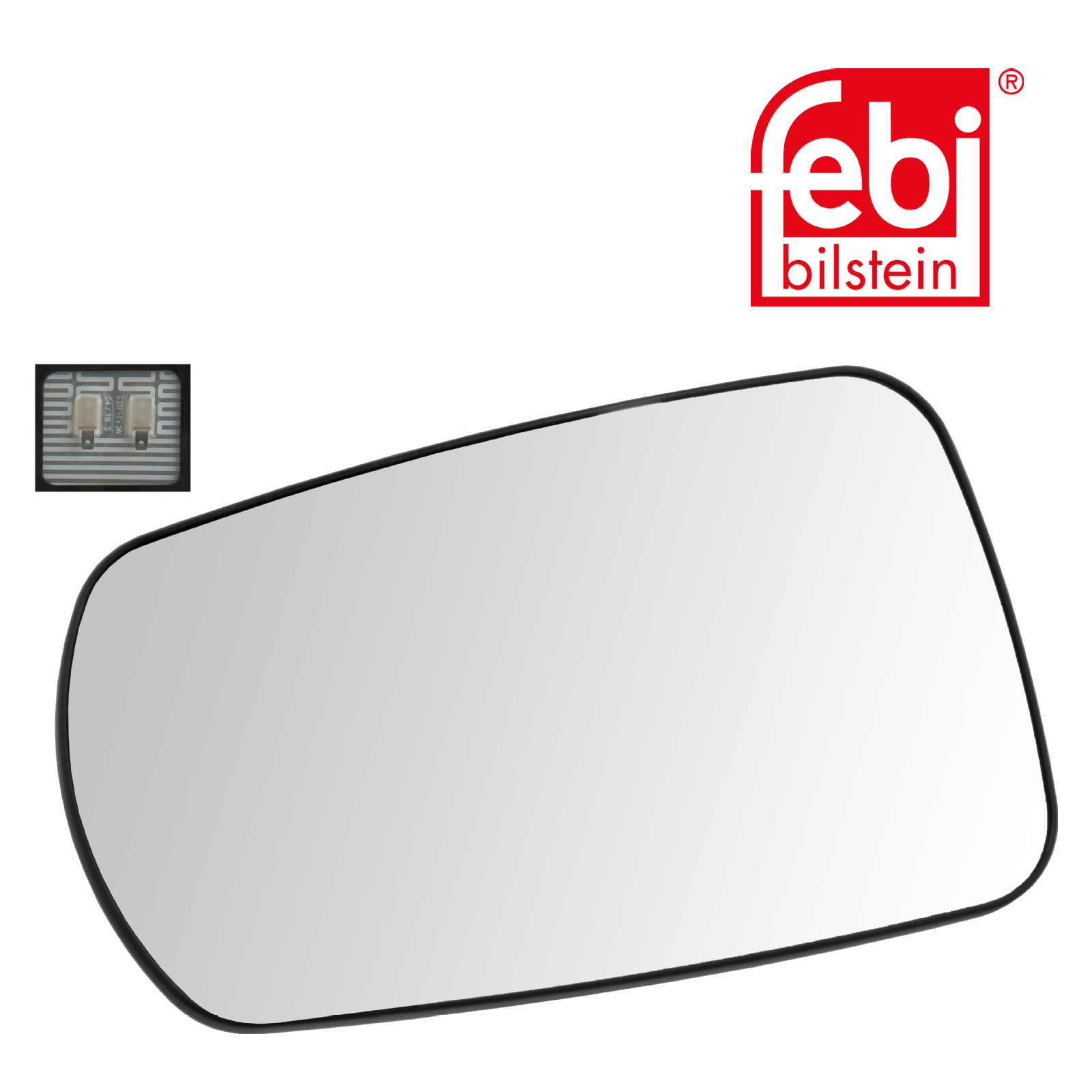 Febi Exterior Wing Mirror Glass Right 105758