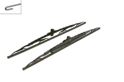 Bosch Twin Spoiler Wiper Blade Set 575mm + 575mm — 575S fits Cadillac Bls