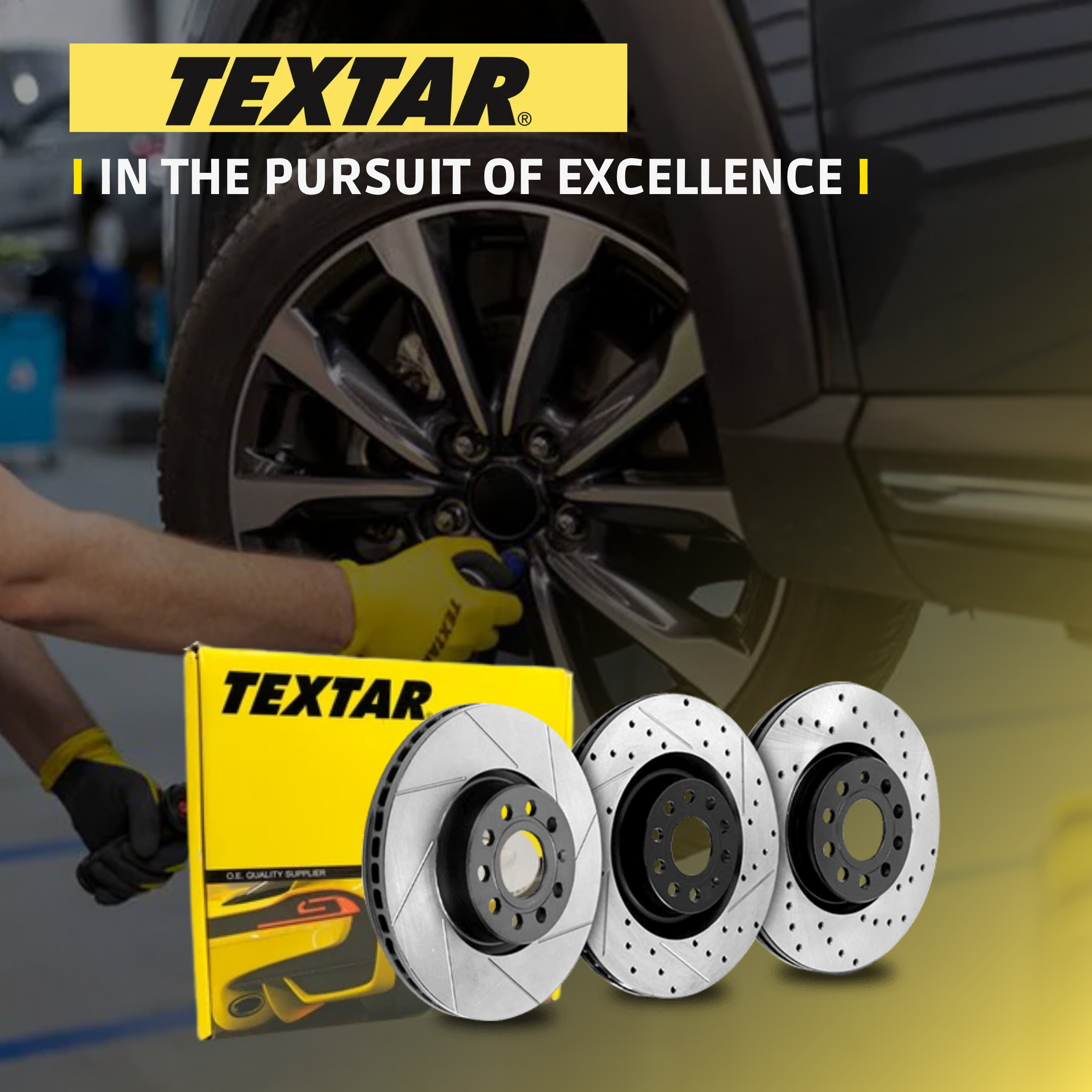 Textar Front Brake Pad Set 2521905