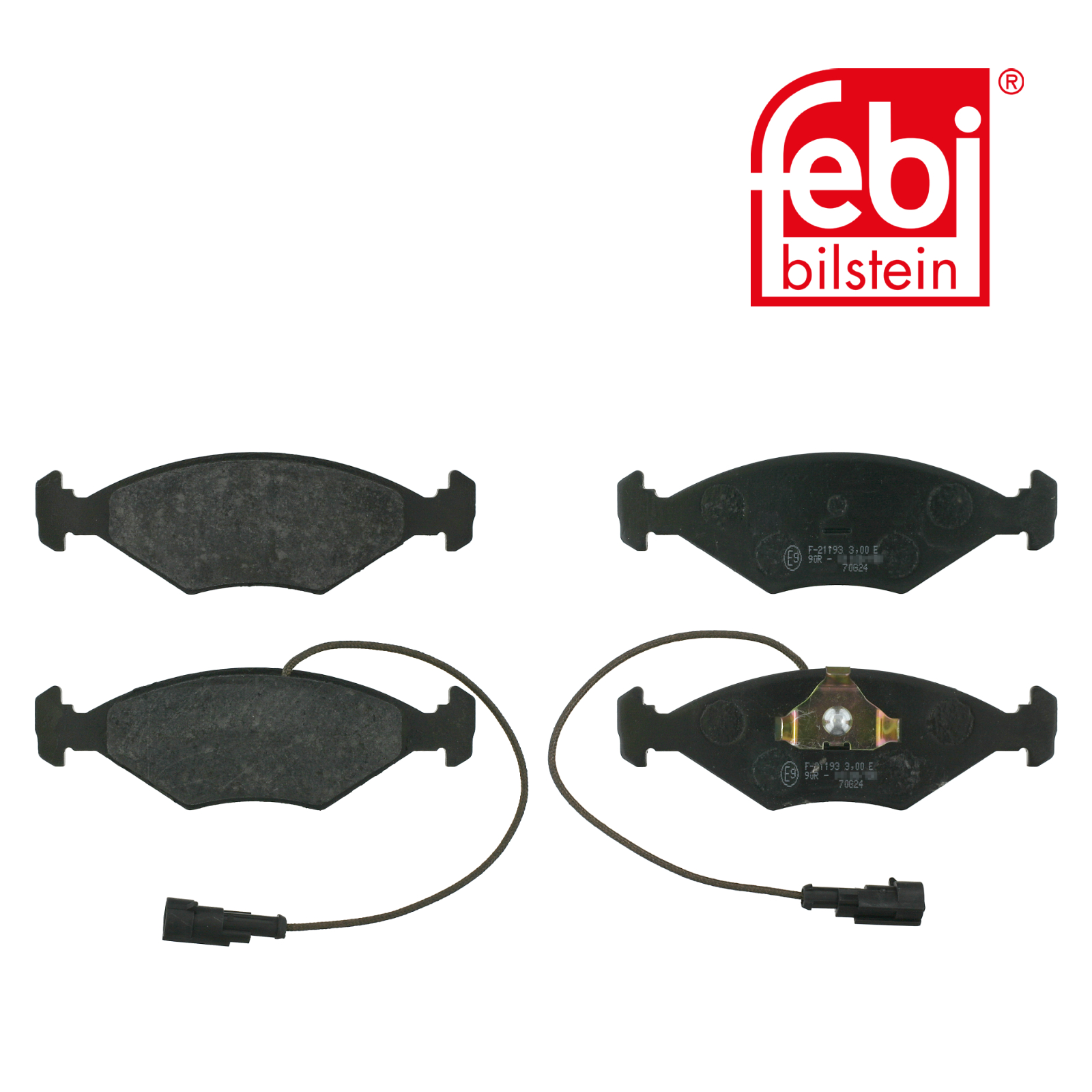Febi Front Brake Pad Set 16397