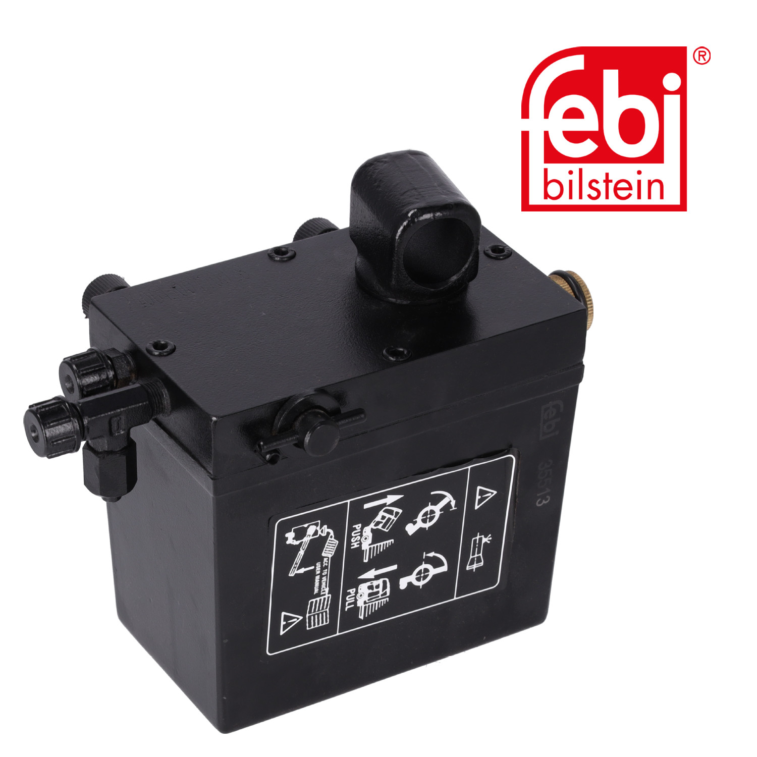 Febi Cab Tilt Hydraulic Pump Manual 2 Connectors 35513