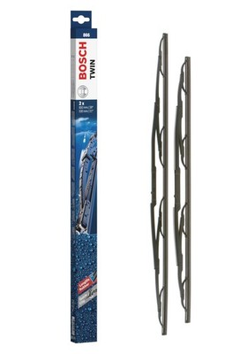 Bosch Eco Front Wiper Blade Set 650mm + 530mm — 866 fits Peugeot 607 2000-2011