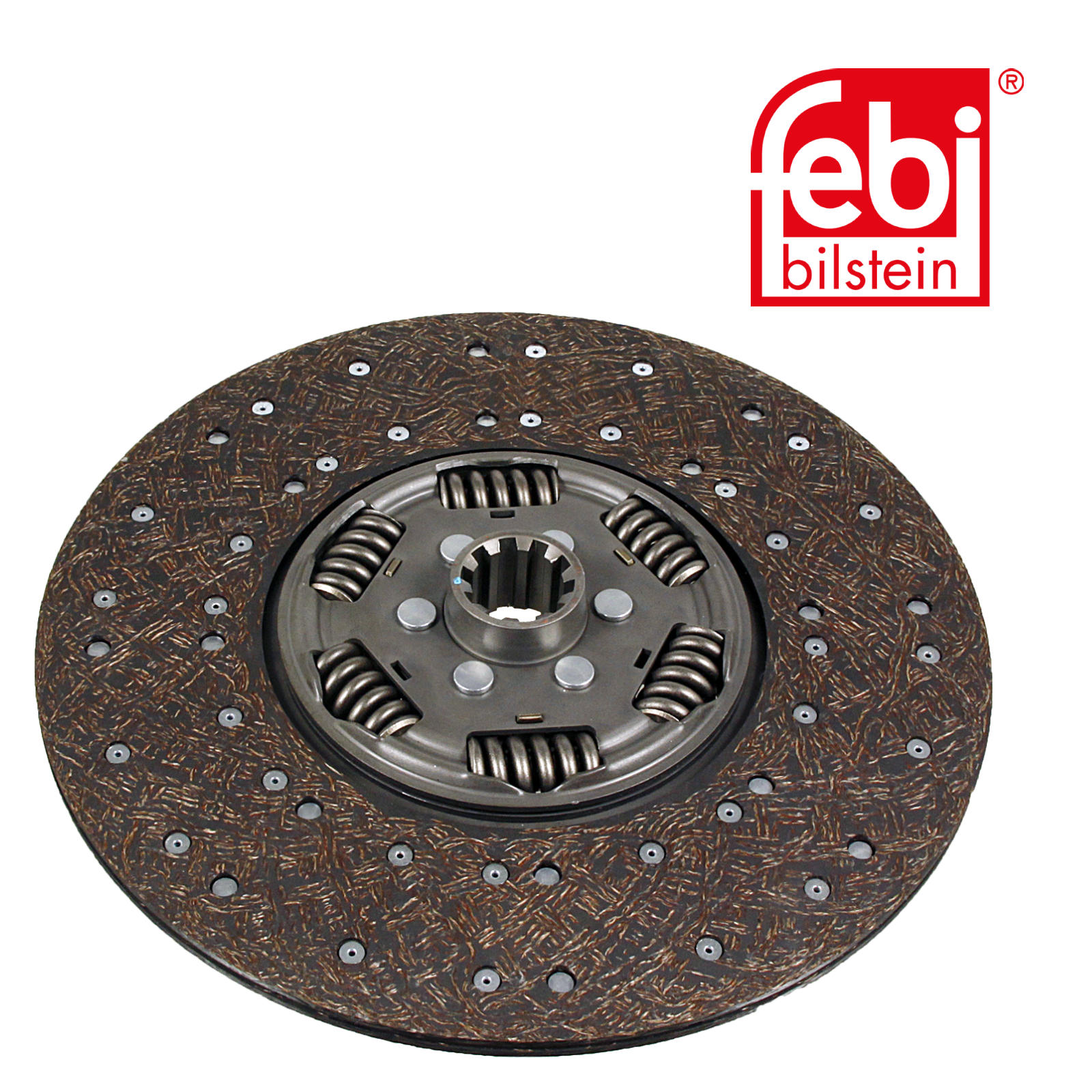 Febi Clutch Friction Disc Plate 380mm 10 Splines 105083