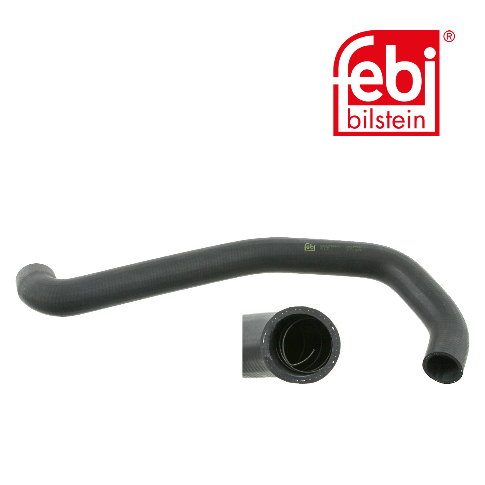 Febi Radiator Coolant Hose Lower Left ID 26159