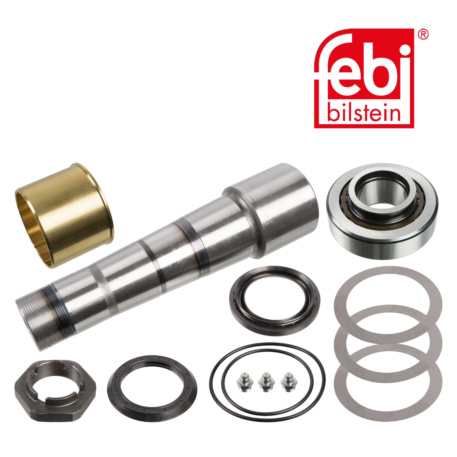 Febi Kingpin Repair Kit OD Front Right 104538