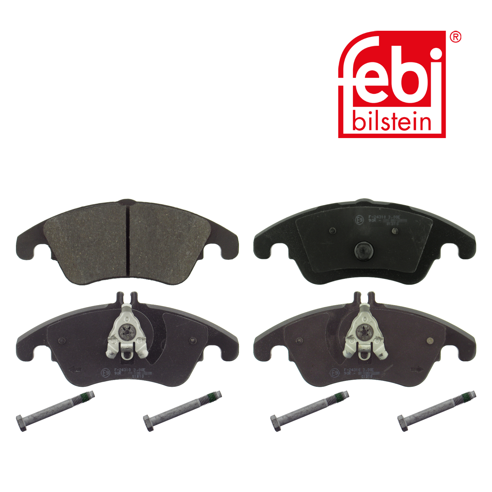 Febi Front Brake Pad Set 16777