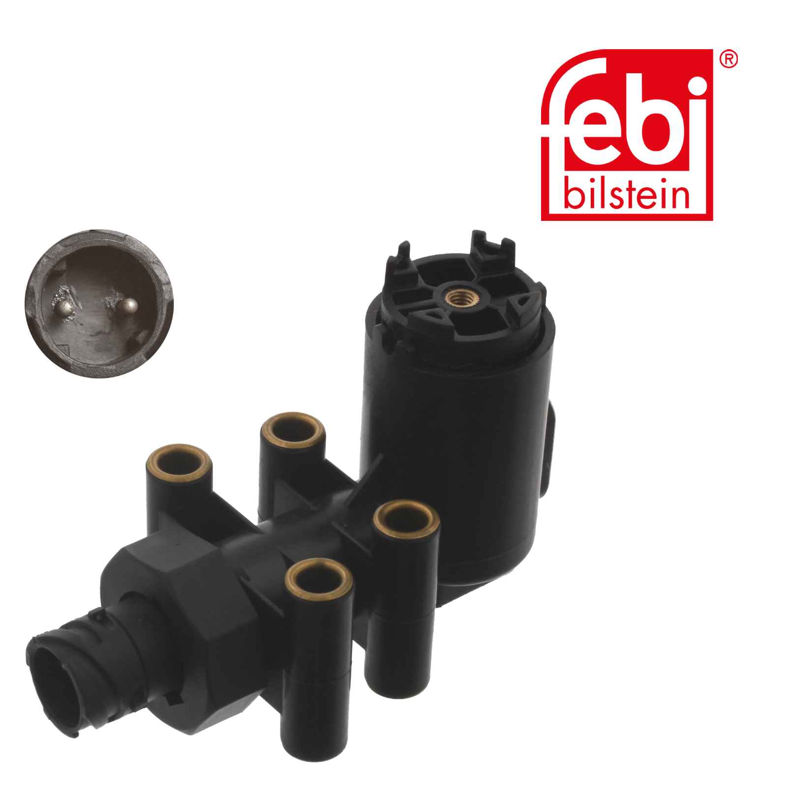 Febi Pneumatic Suspension Level Sensor Thick 2 Connectors 40535