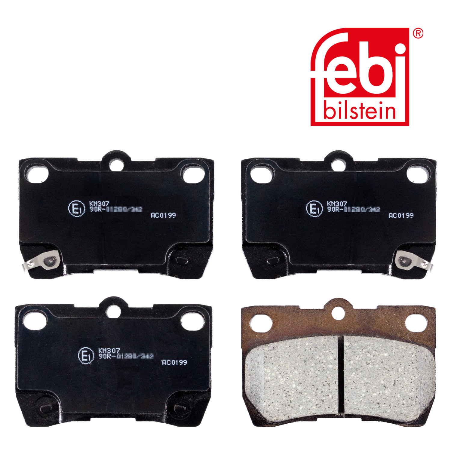 Febi Rear Brake Pad Set 170295