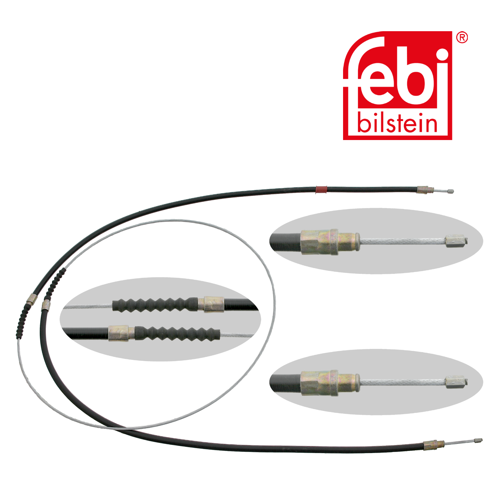 Febi Handbrake Cable Right Rear 17903