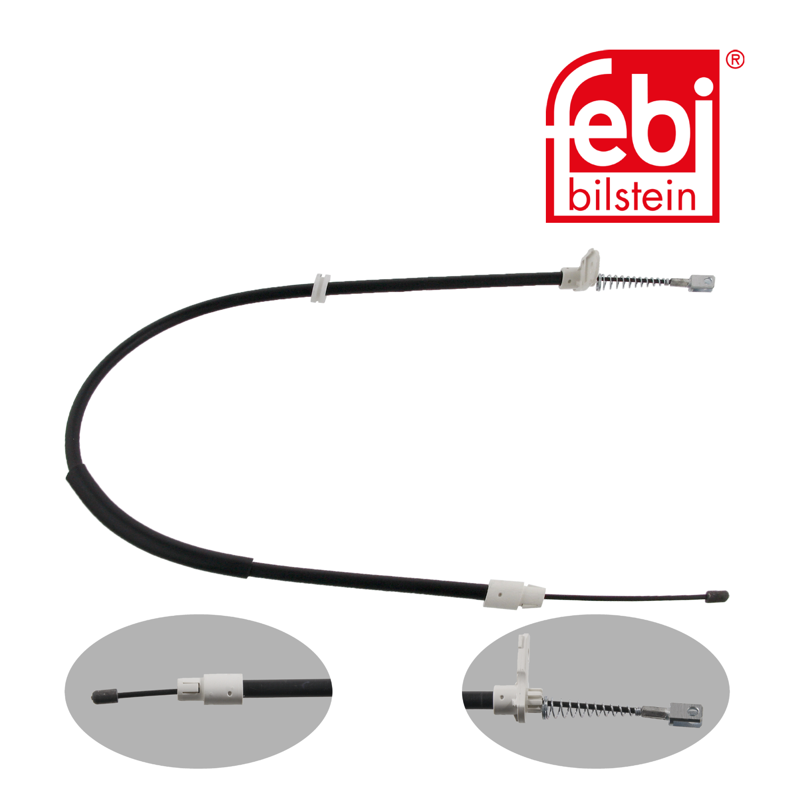 Febi Handbrake Cable Right Rear 34912