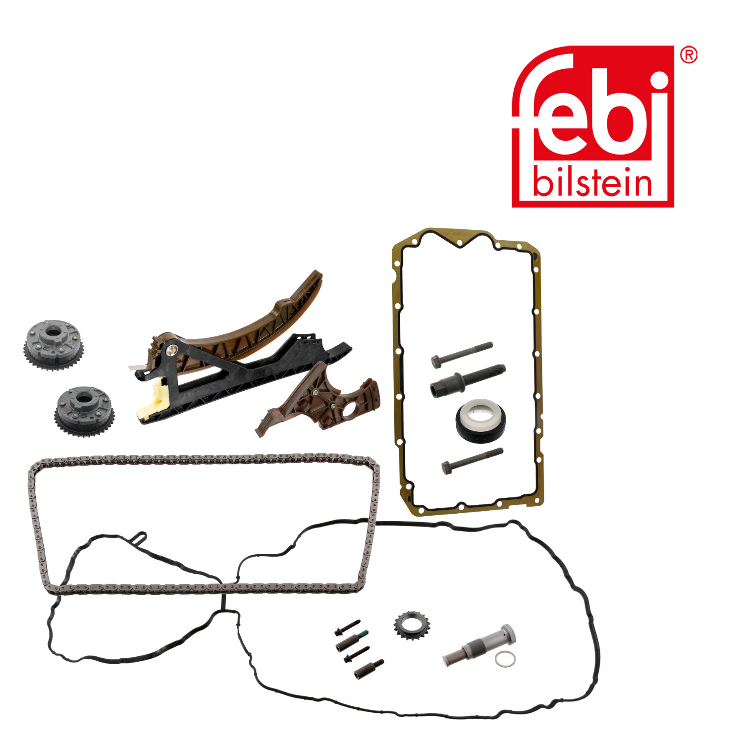 Febi Timing Chain Kit Set 144 Links 8mm 47590