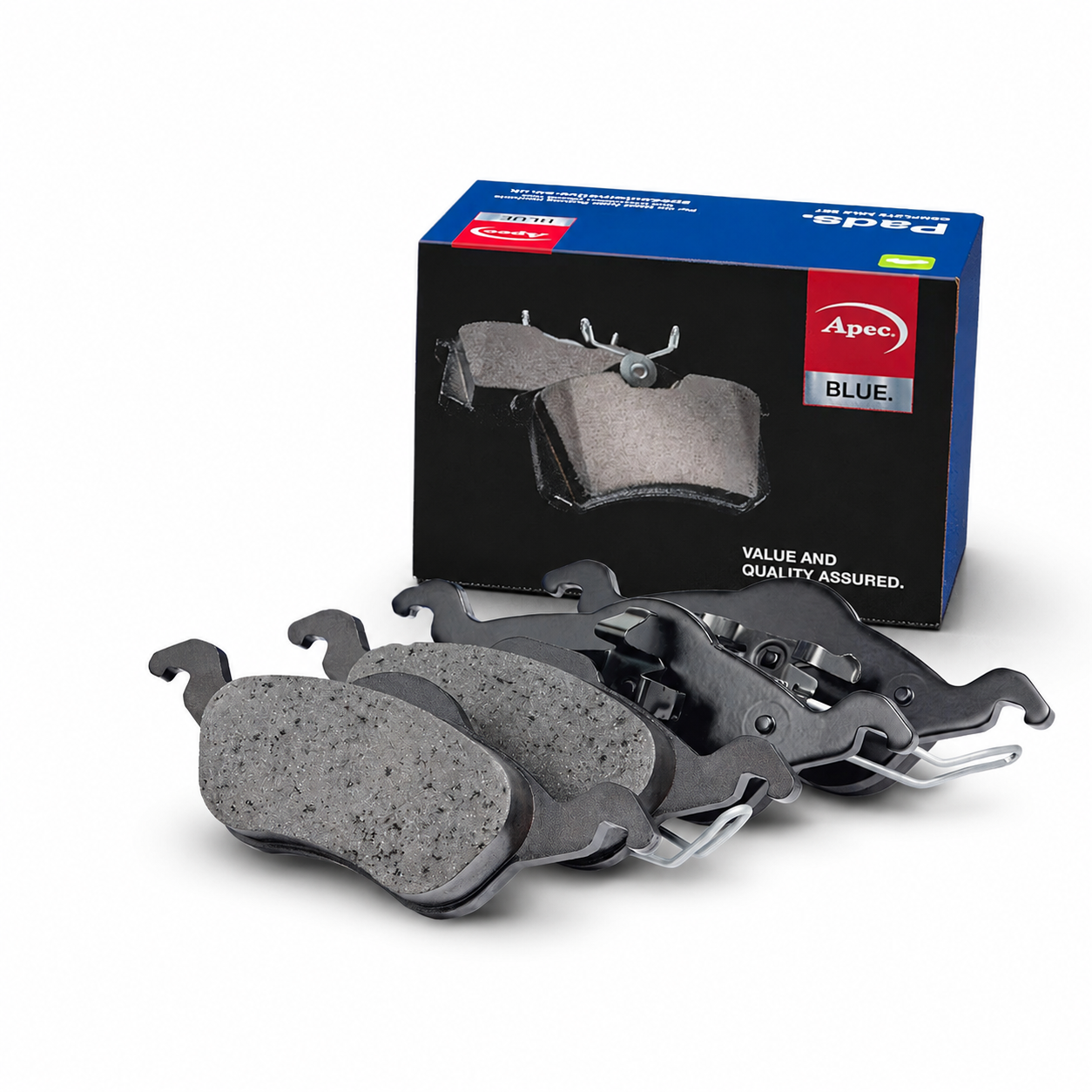 Apec Front Brake Pad Set fits Porsche 918 Spyder 2013 on 4.6