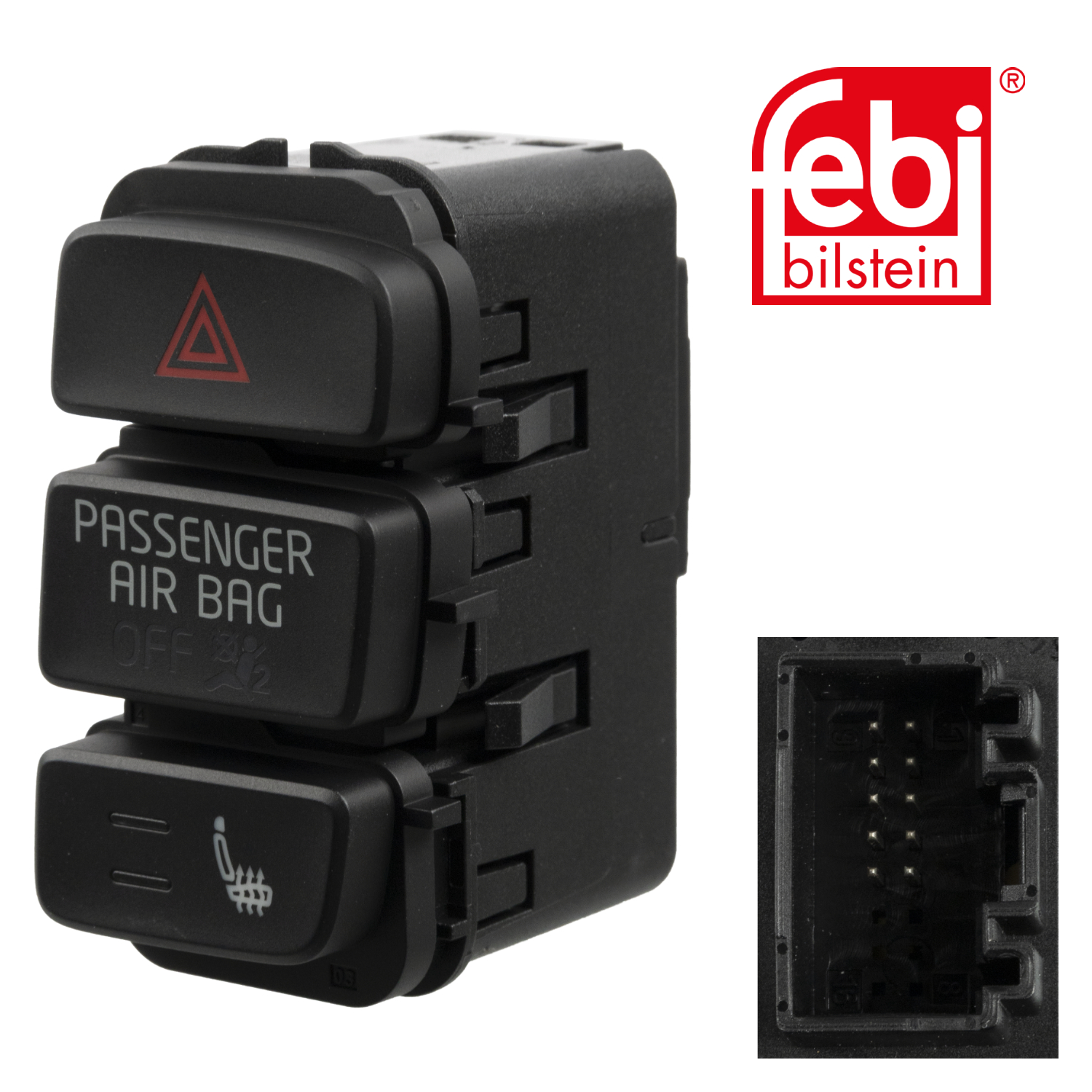 Febi Multi-Function Switch Upper Right 10 Connectors 44394