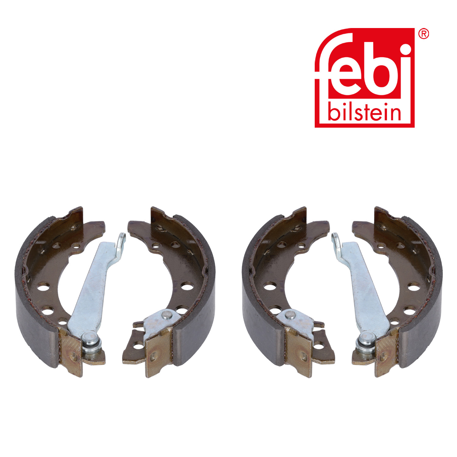 Febi Brake Shoe Set Axle Kit Rear 08202