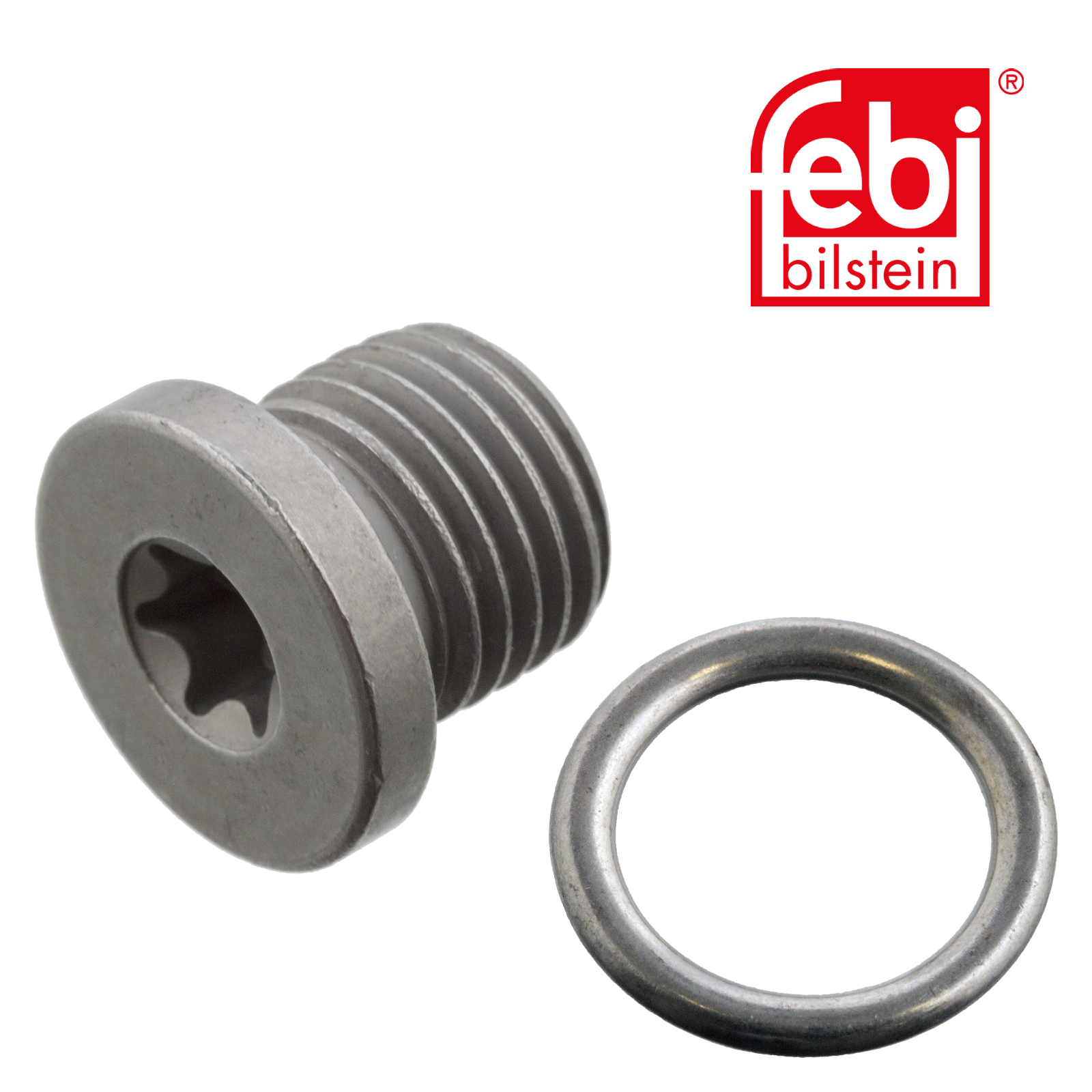 Febi Oil Sump Screw Plug Steel 103344