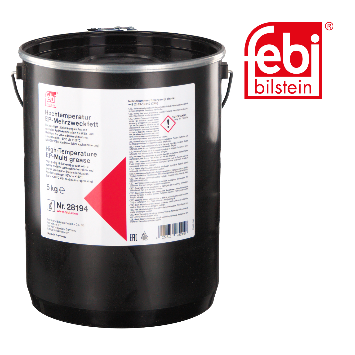Febi Anti-Friction Bearing Grease 28194
