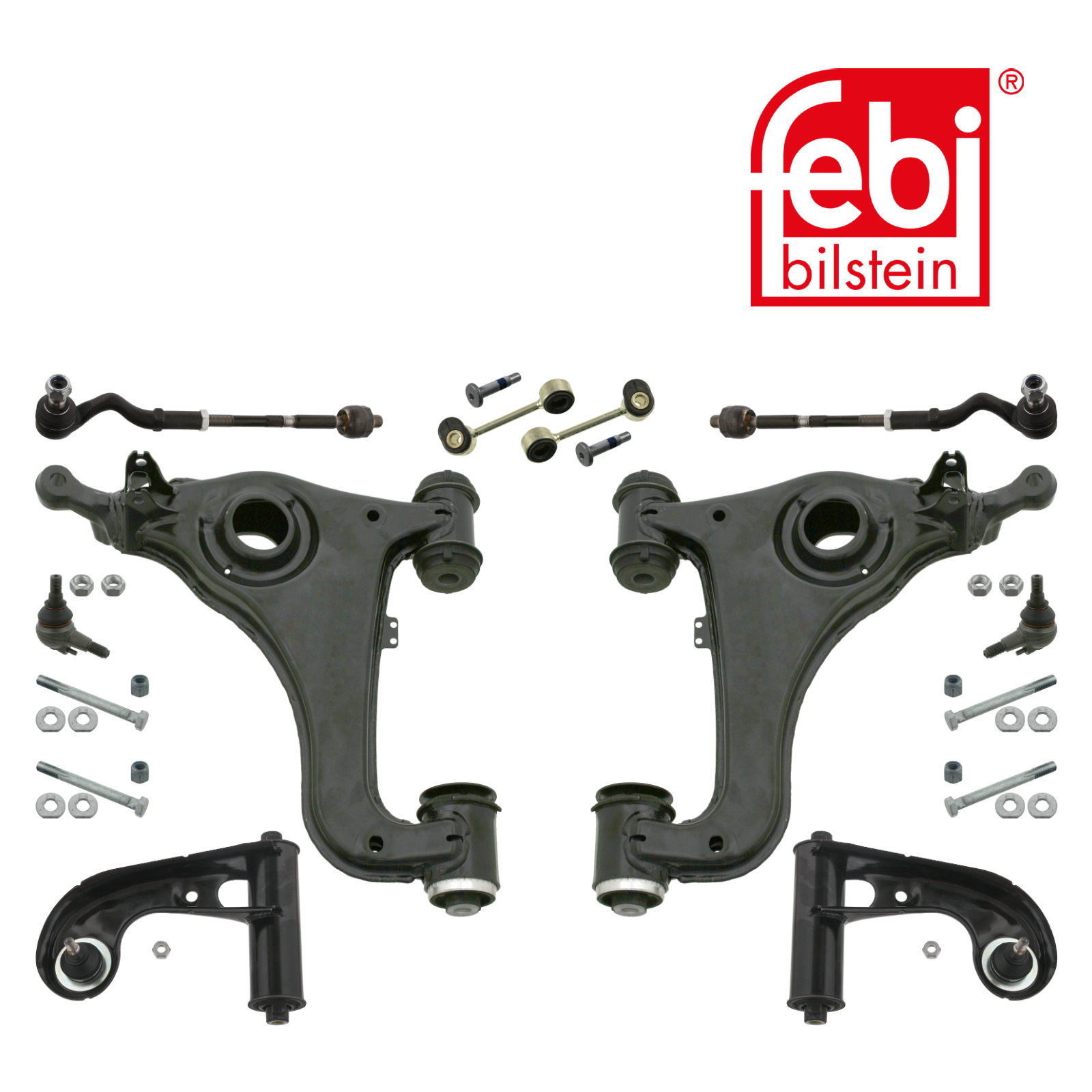 Febi Wheel Suspension Repair Kit Front Right Steel 38498