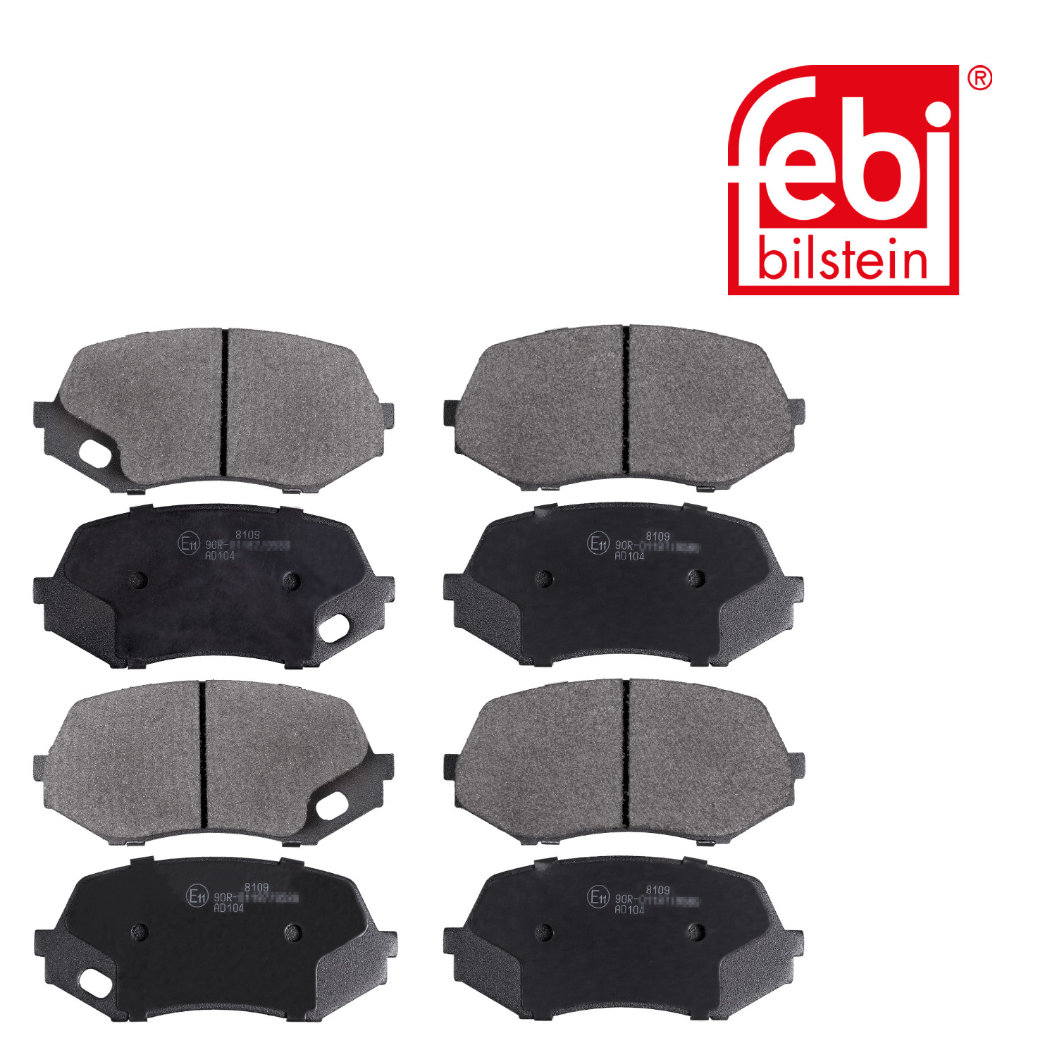 Febi Front Brake Pad Set 16947