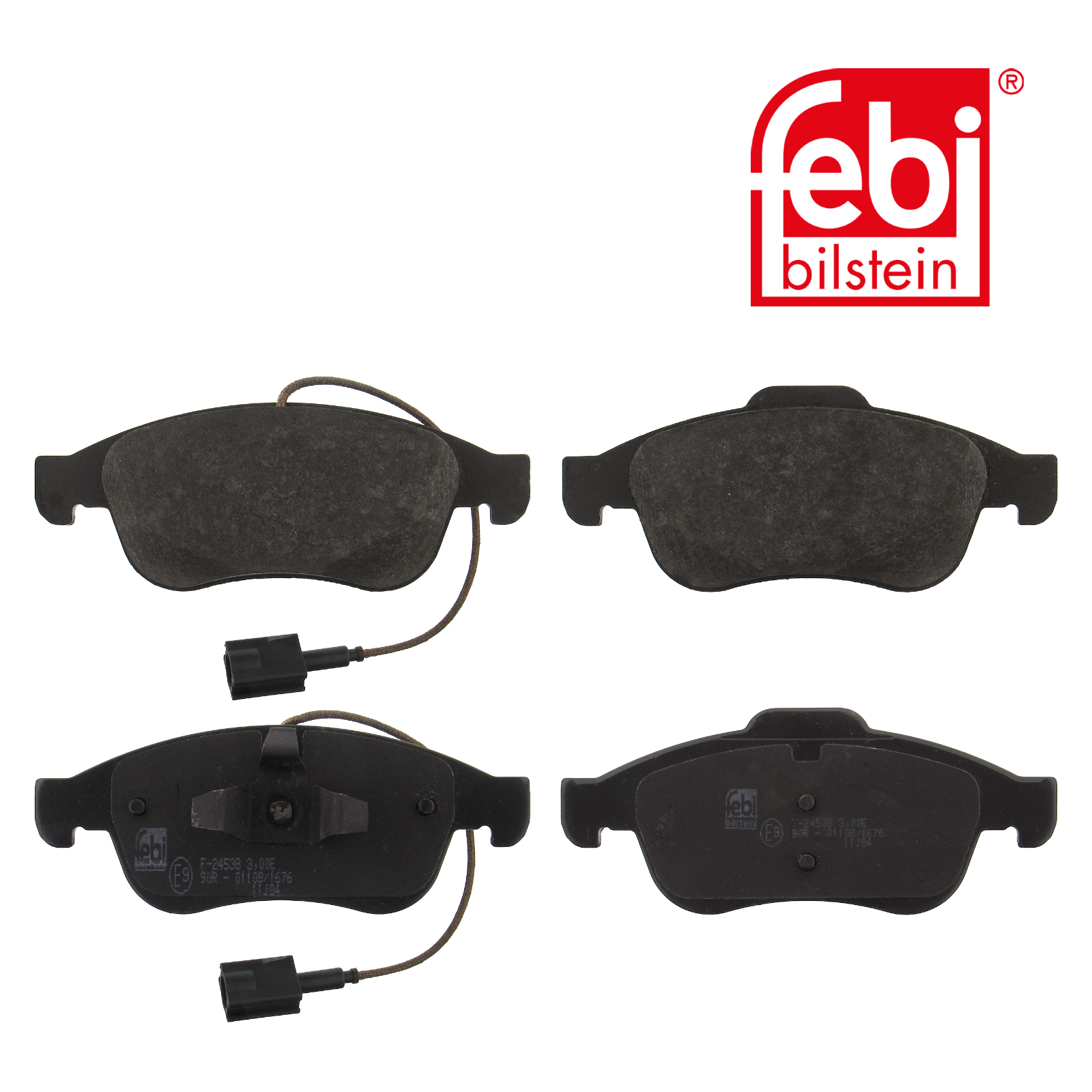 Febi Front Brake Pad Set 16828