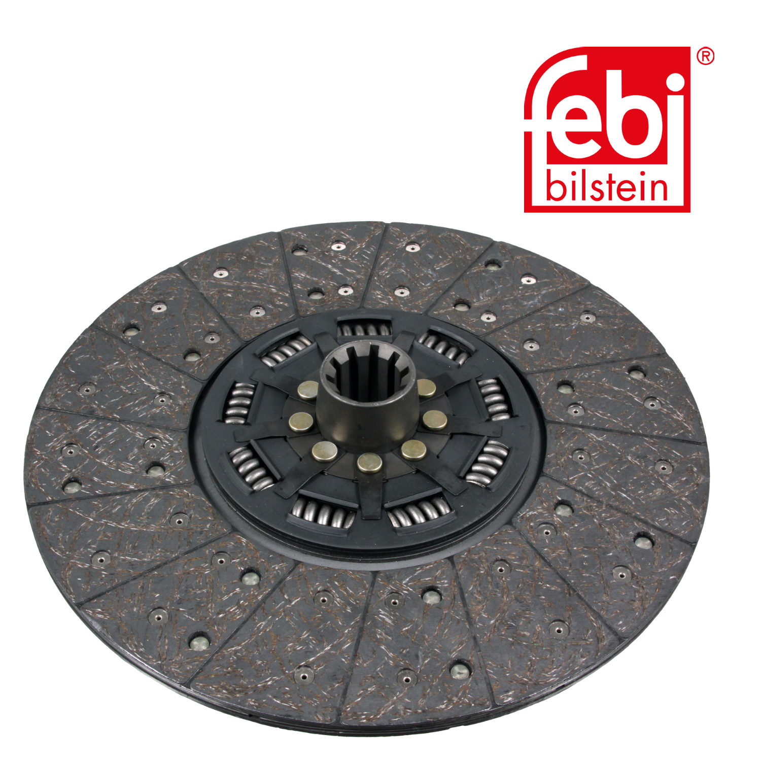 Febi Clutch Friction Disc Plate 380mm 10 Splines 105004