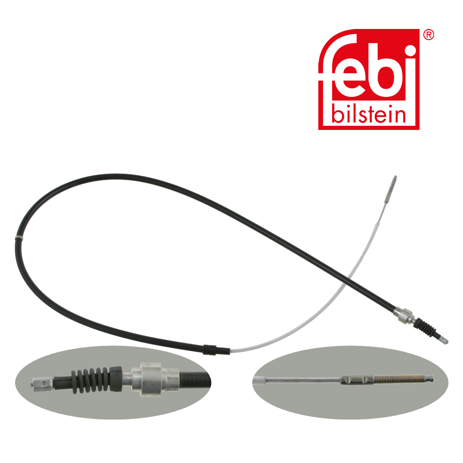 Febi Handbrake Cable Right Rear 14234