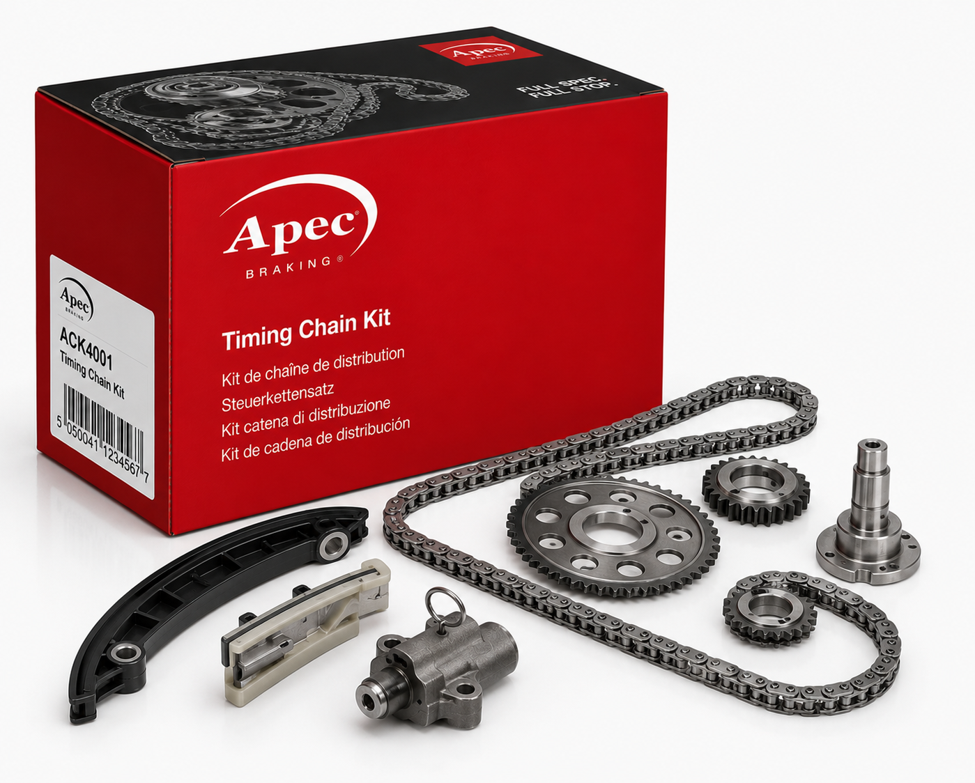 Apec Timing Chain Kit Set 120 Links fits Alfa Romeo Mito 2008-2018 1.3