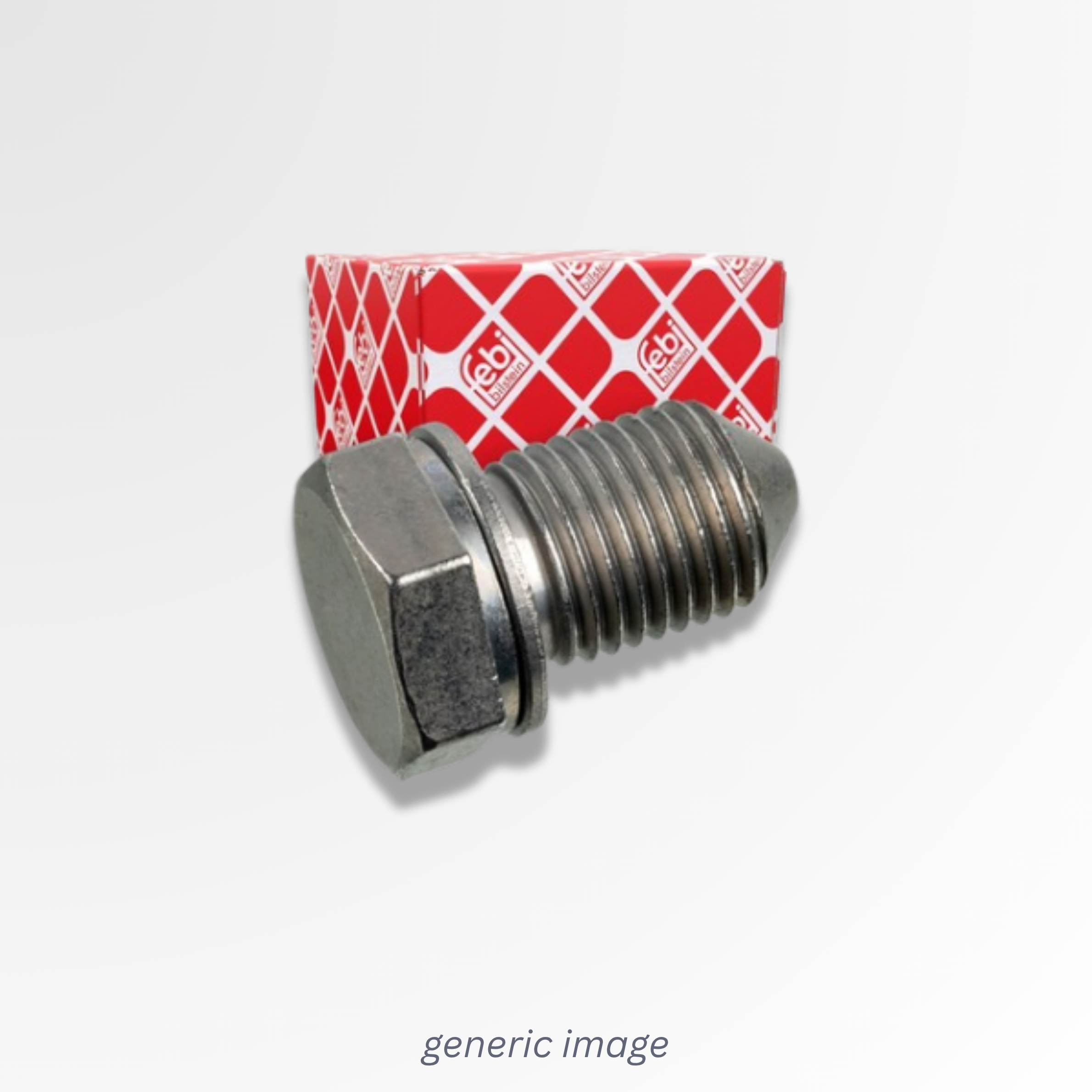 Febi Oil Sump Screw Plug Steel 1002178