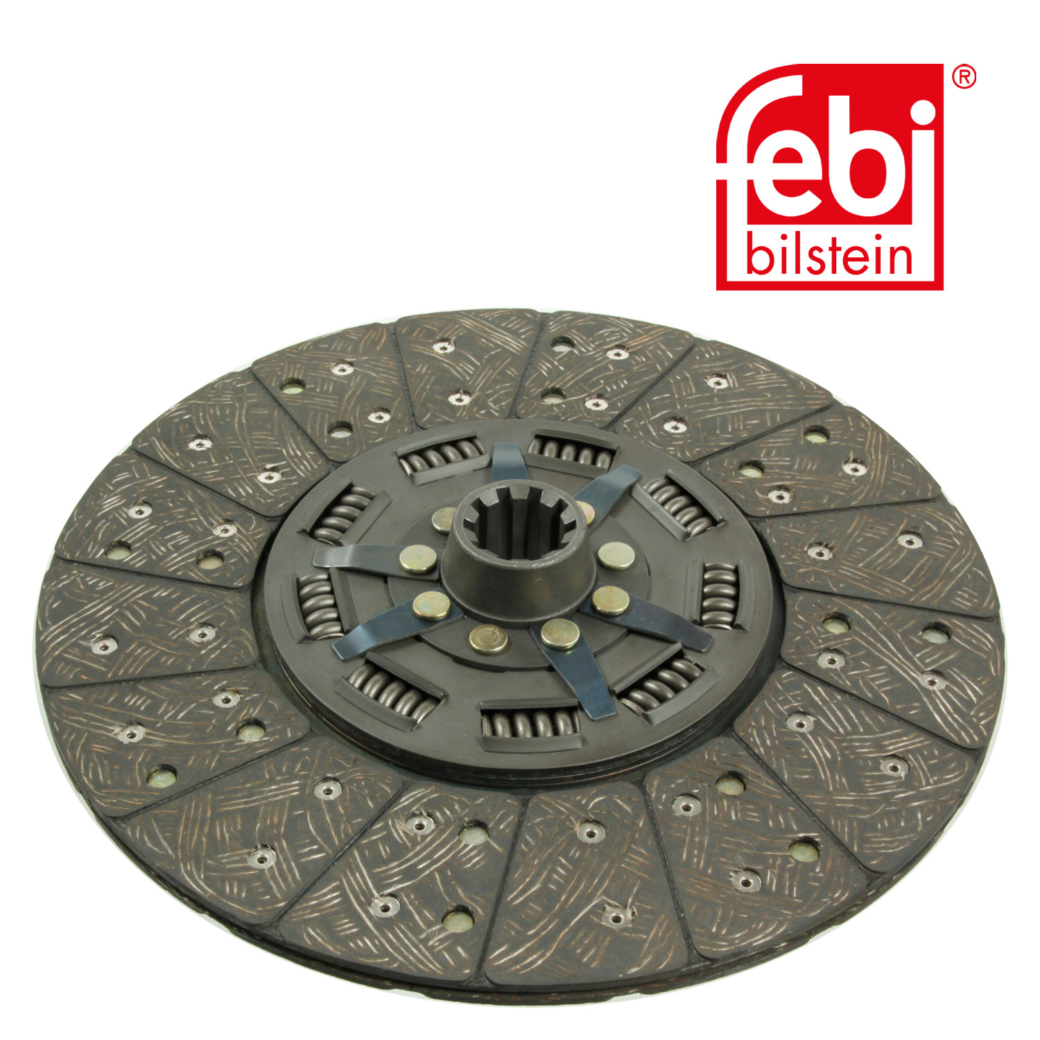 Febi Clutch Friction Disc Plate 10 Splines 105017