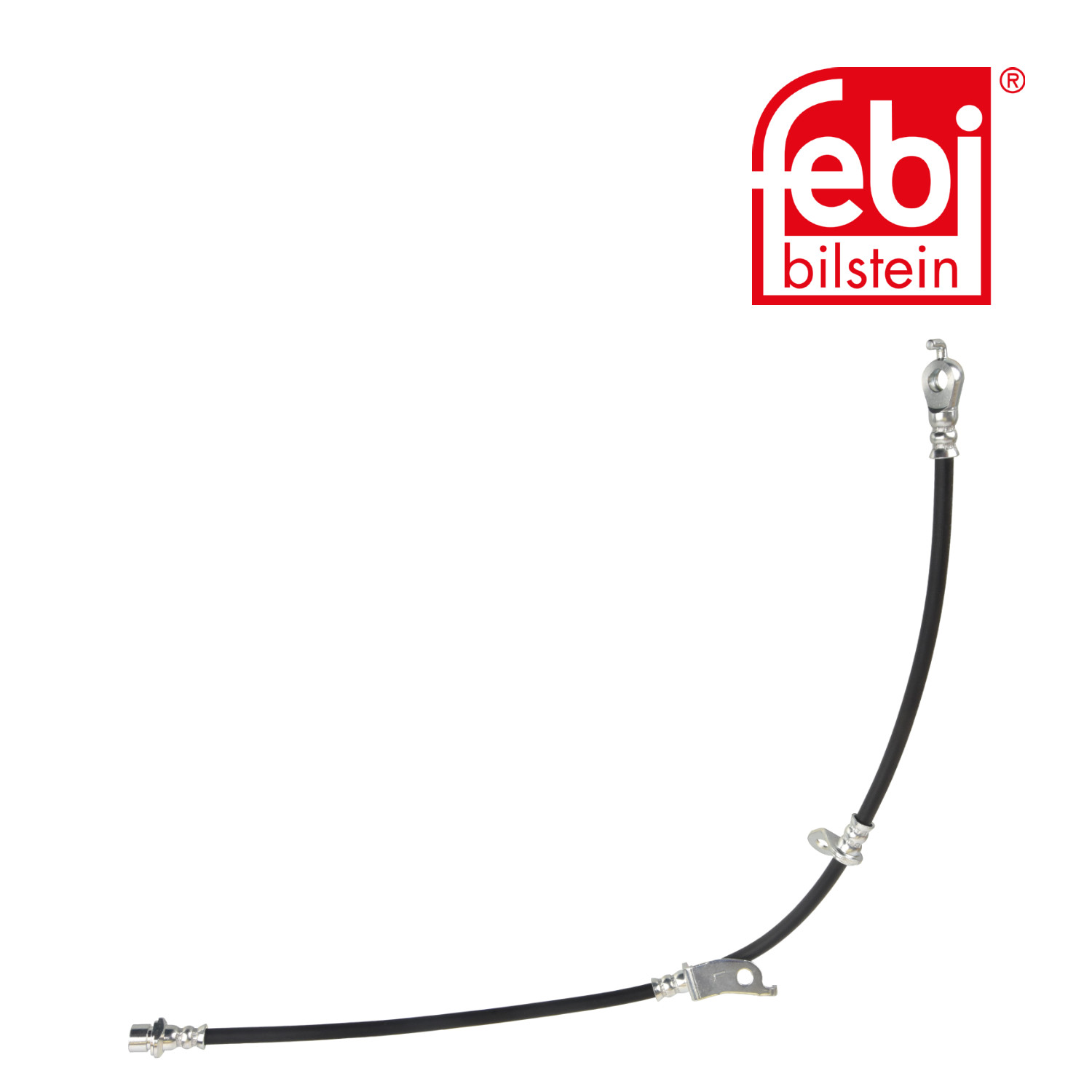 Febi Brake Hydraulic Hose Line Front Left 180232