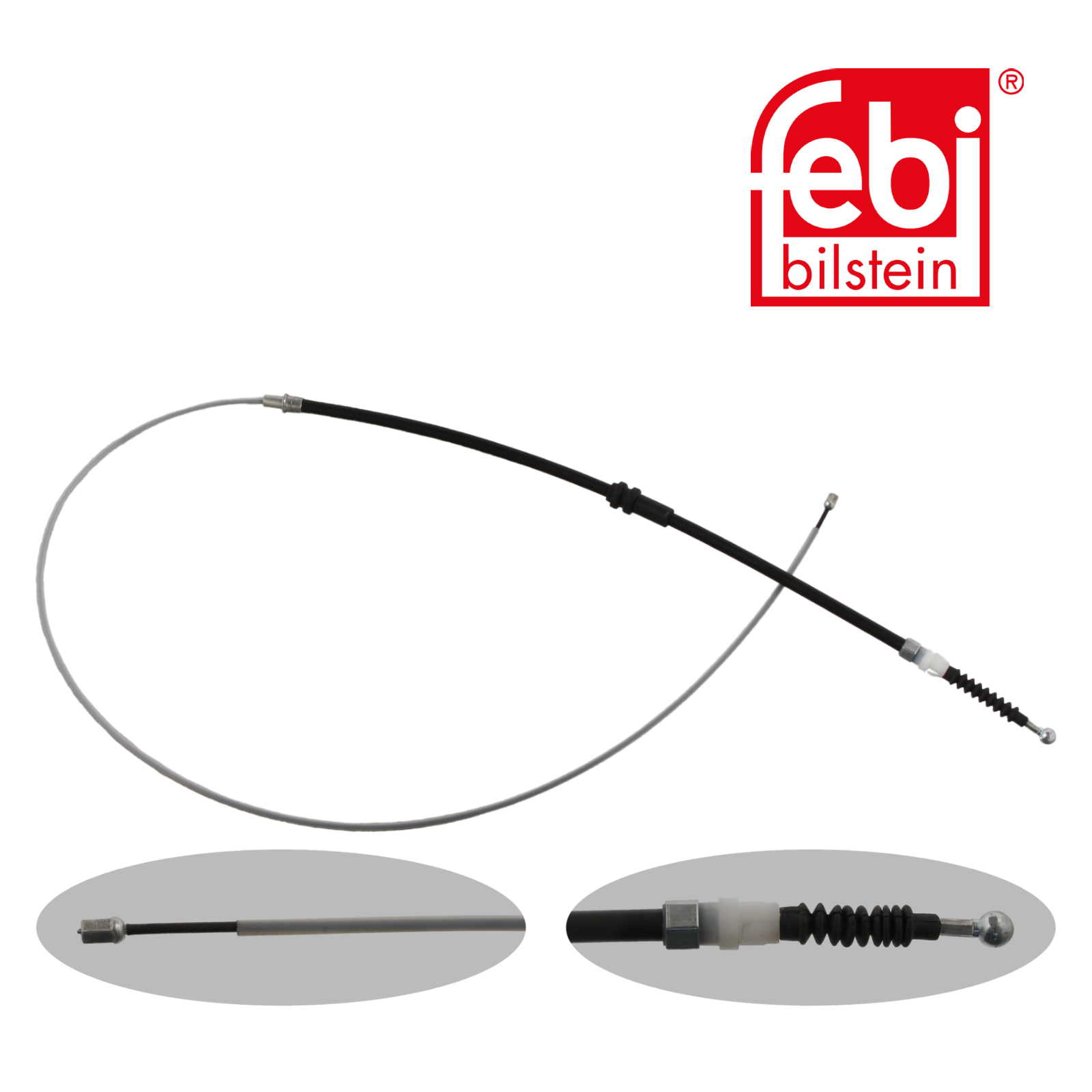 Febi Handbrake Cable Right Rear 36957