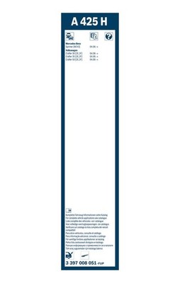 Bosch Aerotwin Wiper Blade 425mm — A425H fits Land Rover Range Rover IV