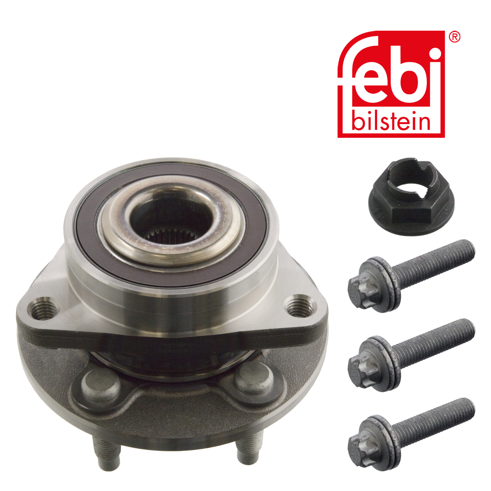 Febi Wheel Bearing Kit Front Right 86mm 40098