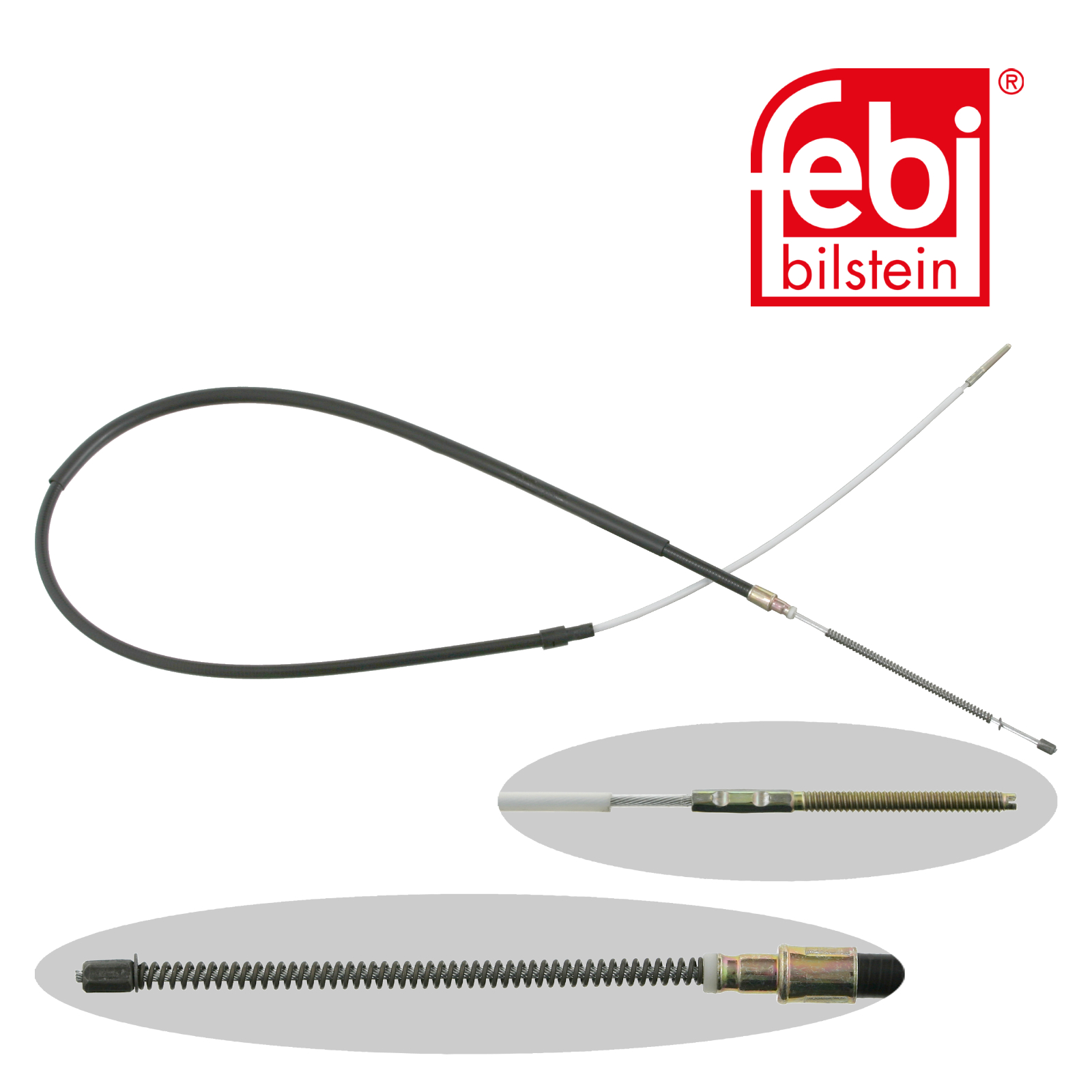 Febi Handbrake Cable Right Rear 14200