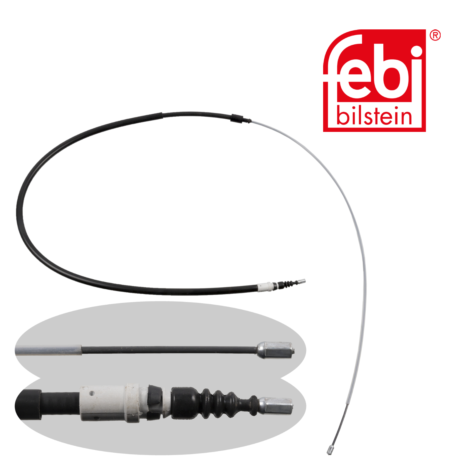Febi Handbrake Cable Right Rear 49628