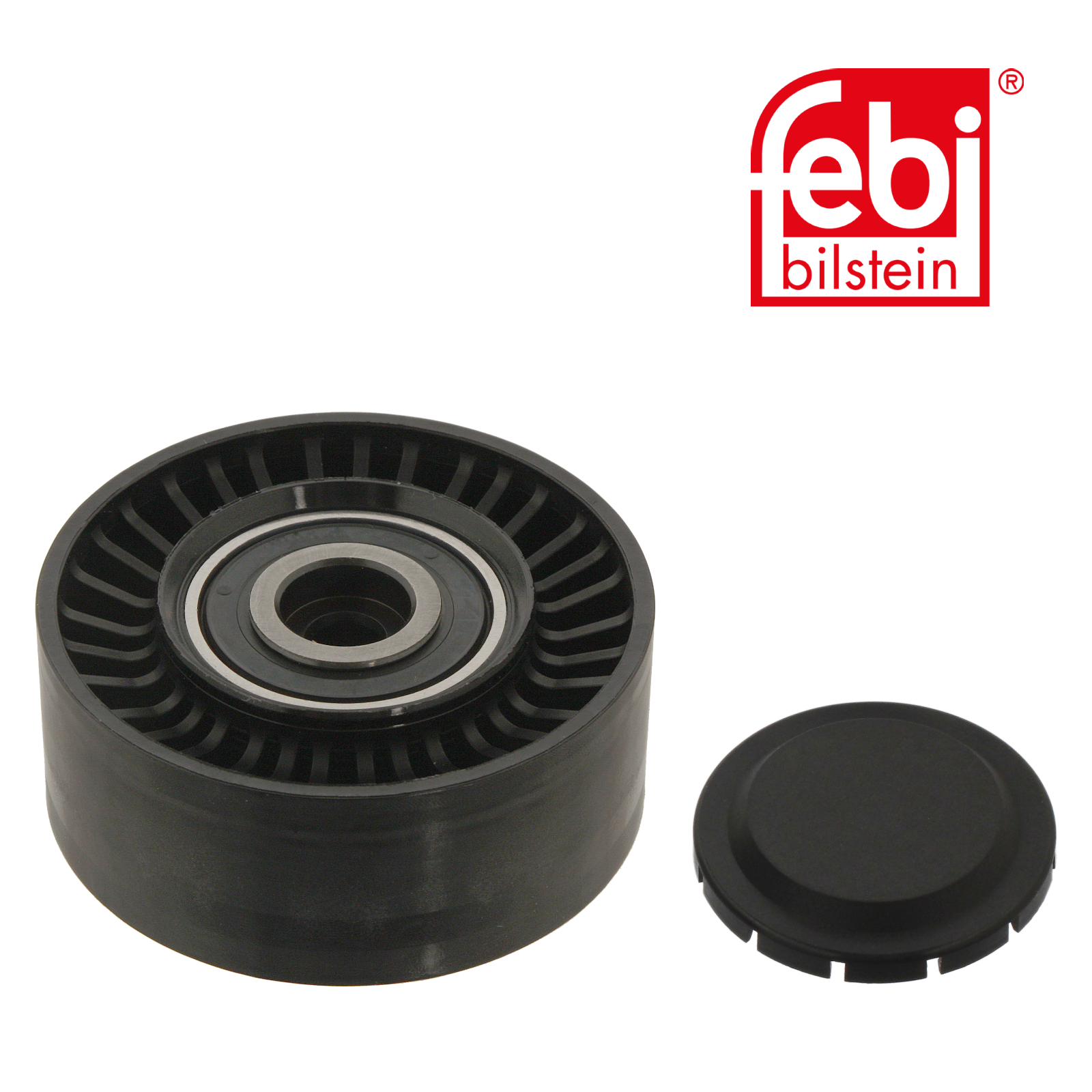 Febi V-Ribbed Belt Deflection/Guide Pulley 30621