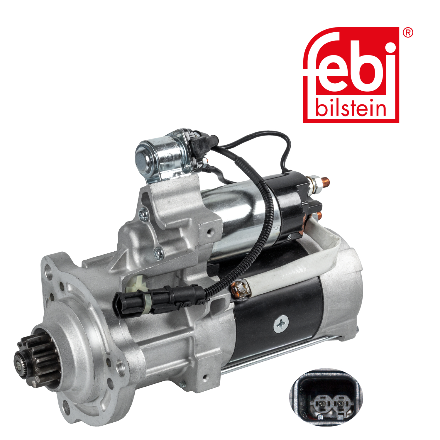 Febi Starter Motor 24V 7kW 12 Teeth 49004