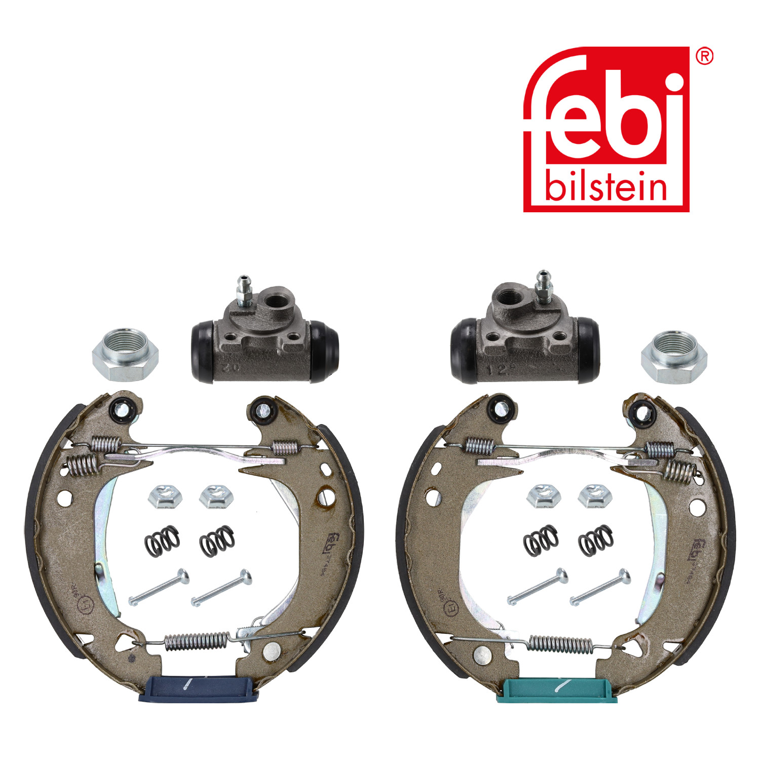 Febi Brake Shoe Set Axle Kit Rear 37484