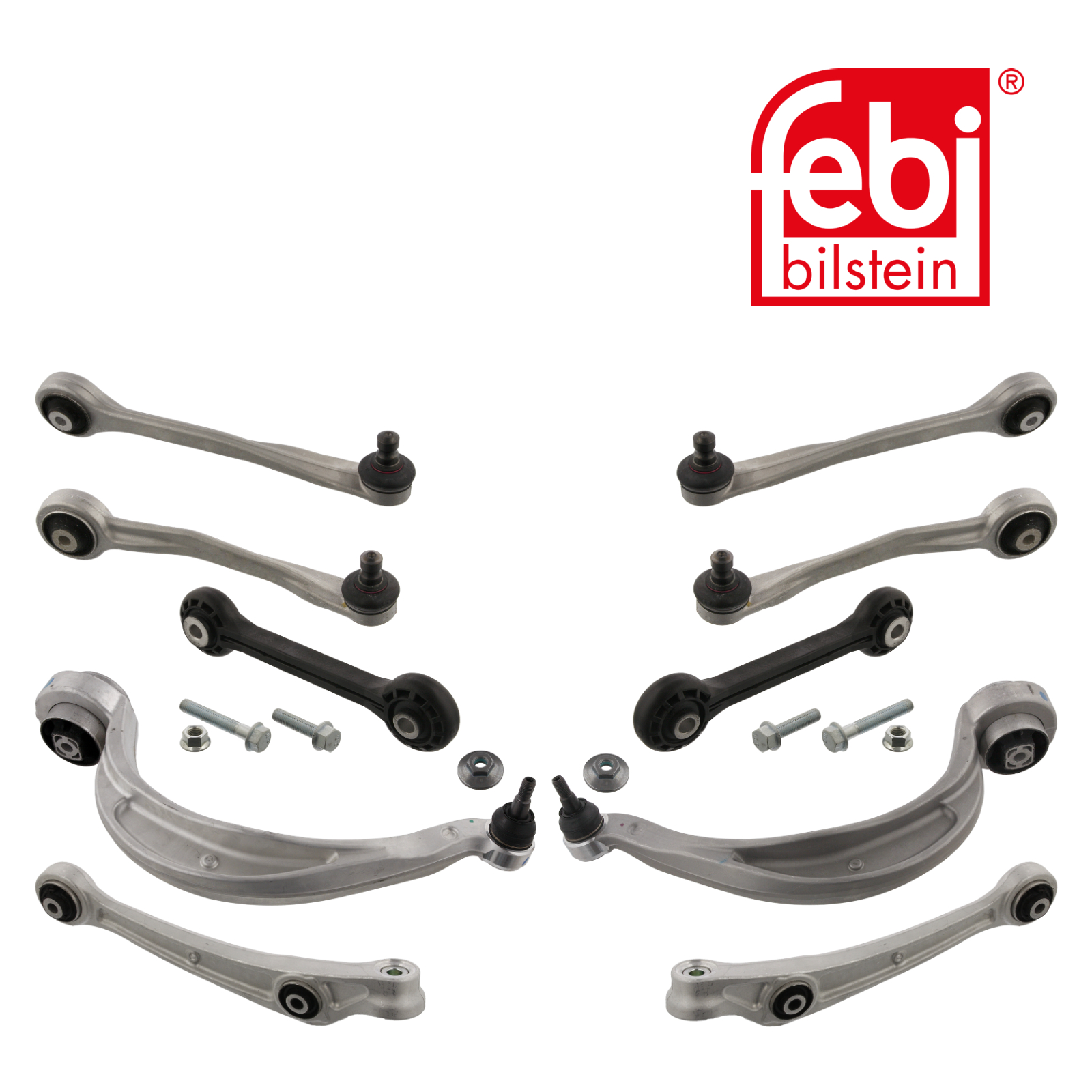 Febi Wheel Suspension Control/Trailing Arm Kit Front Rig 46418