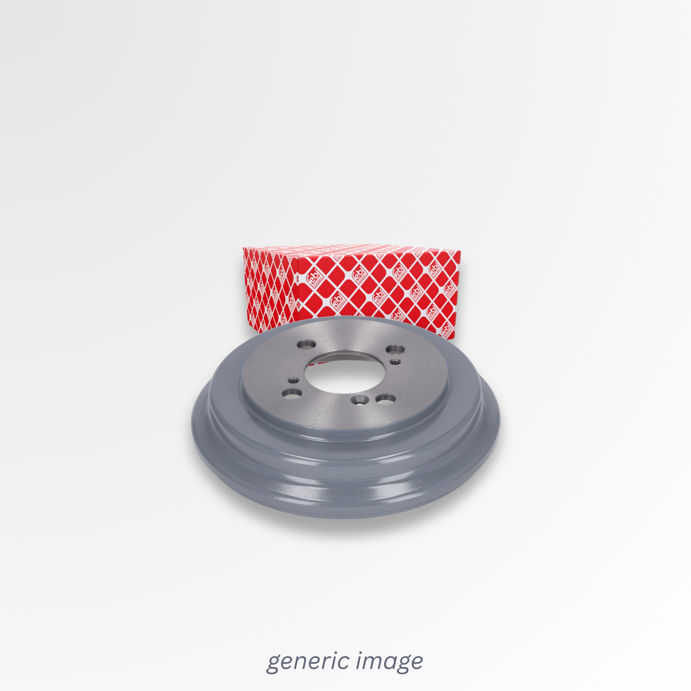Febi Brake Drum Assembly Rear 02123