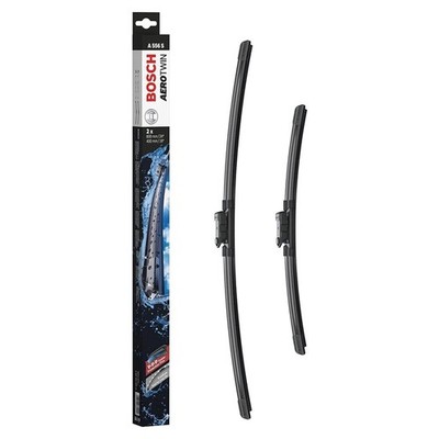 Bosch Aerotwin Wiper Blade Set 600mm + 400mm — A556S fits Audi A1 2010-2018