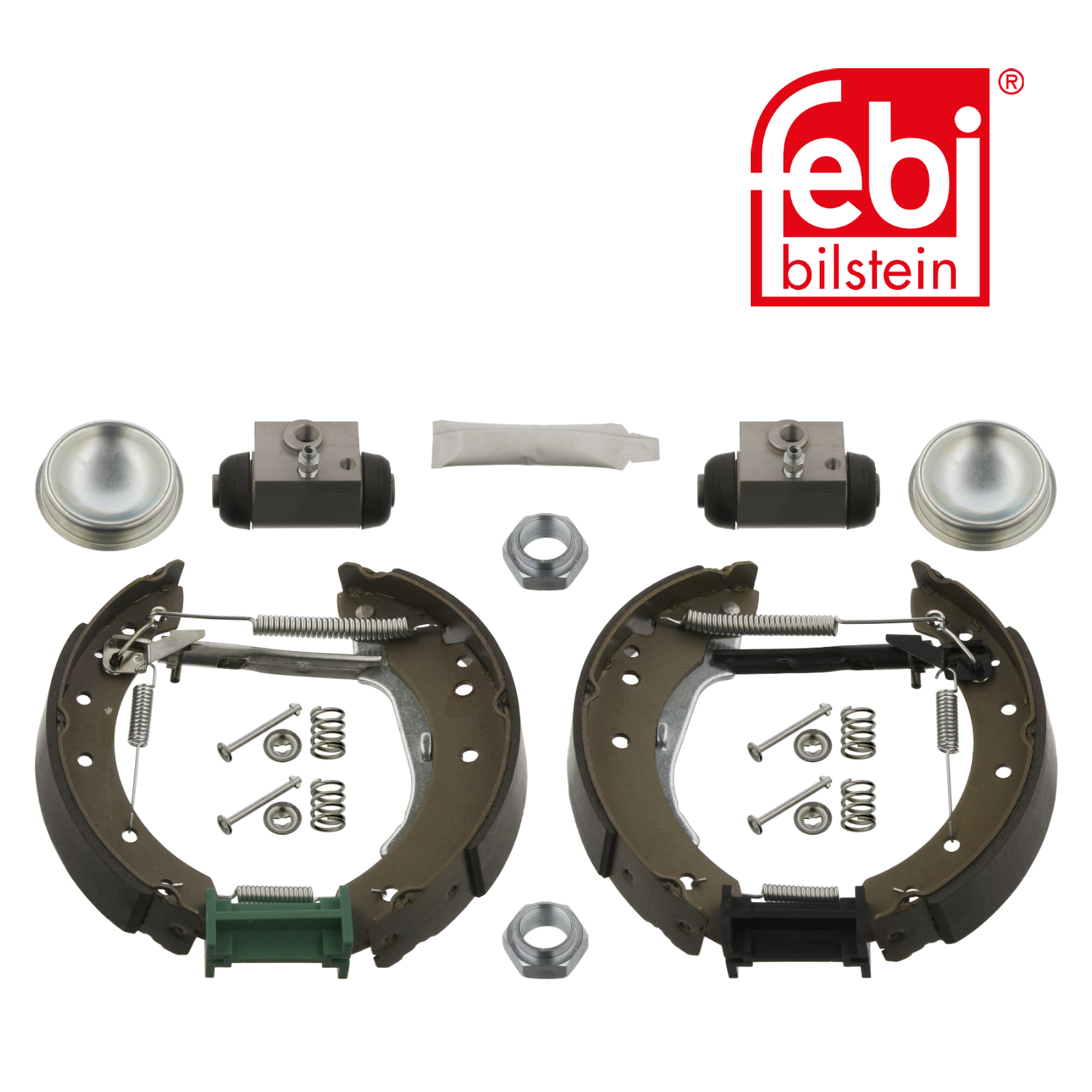 Febi Brake Shoe Set Axle Kit Rear 37524
