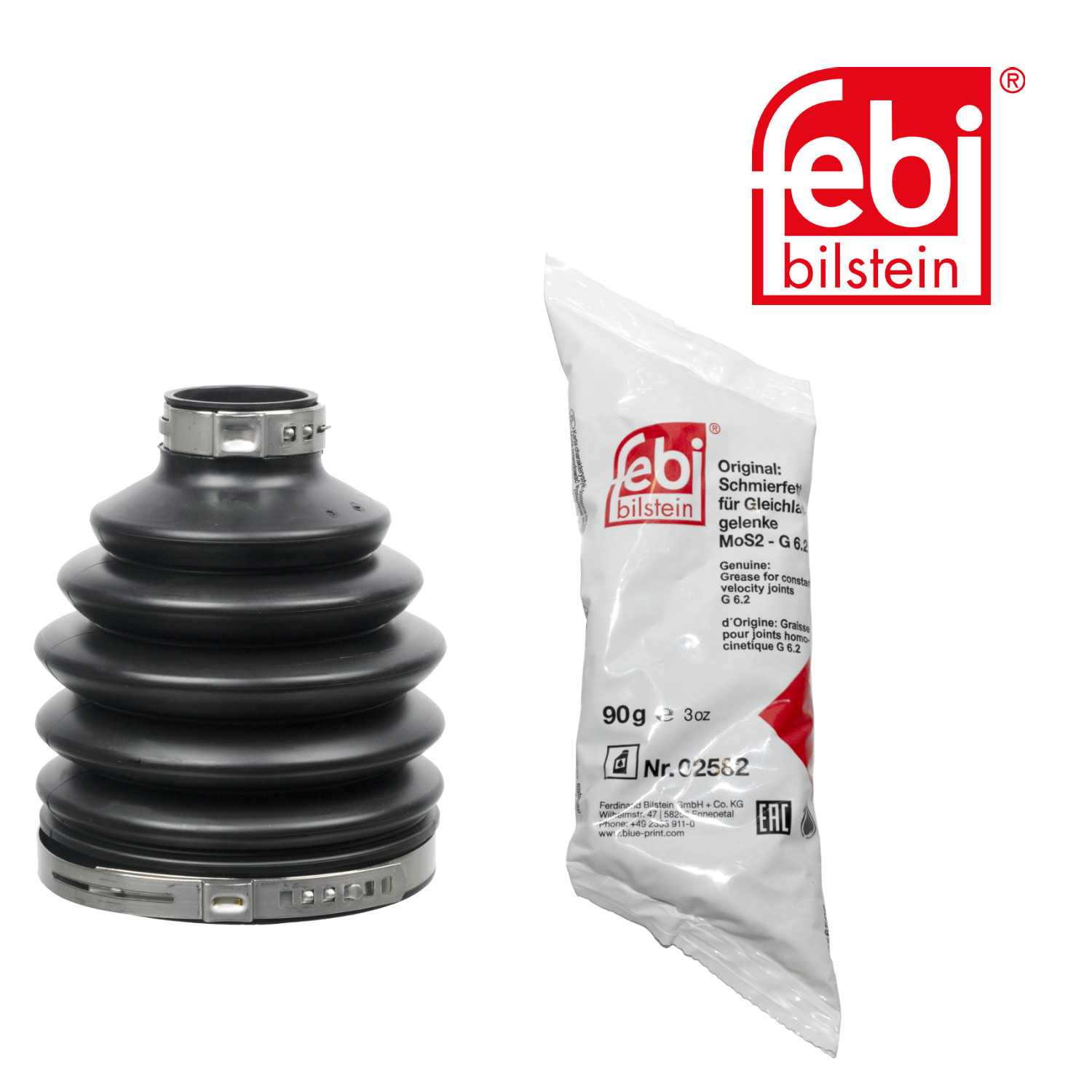 Febi Drive Shaft Bellow Kit Wheel Side Thermoplast 29957