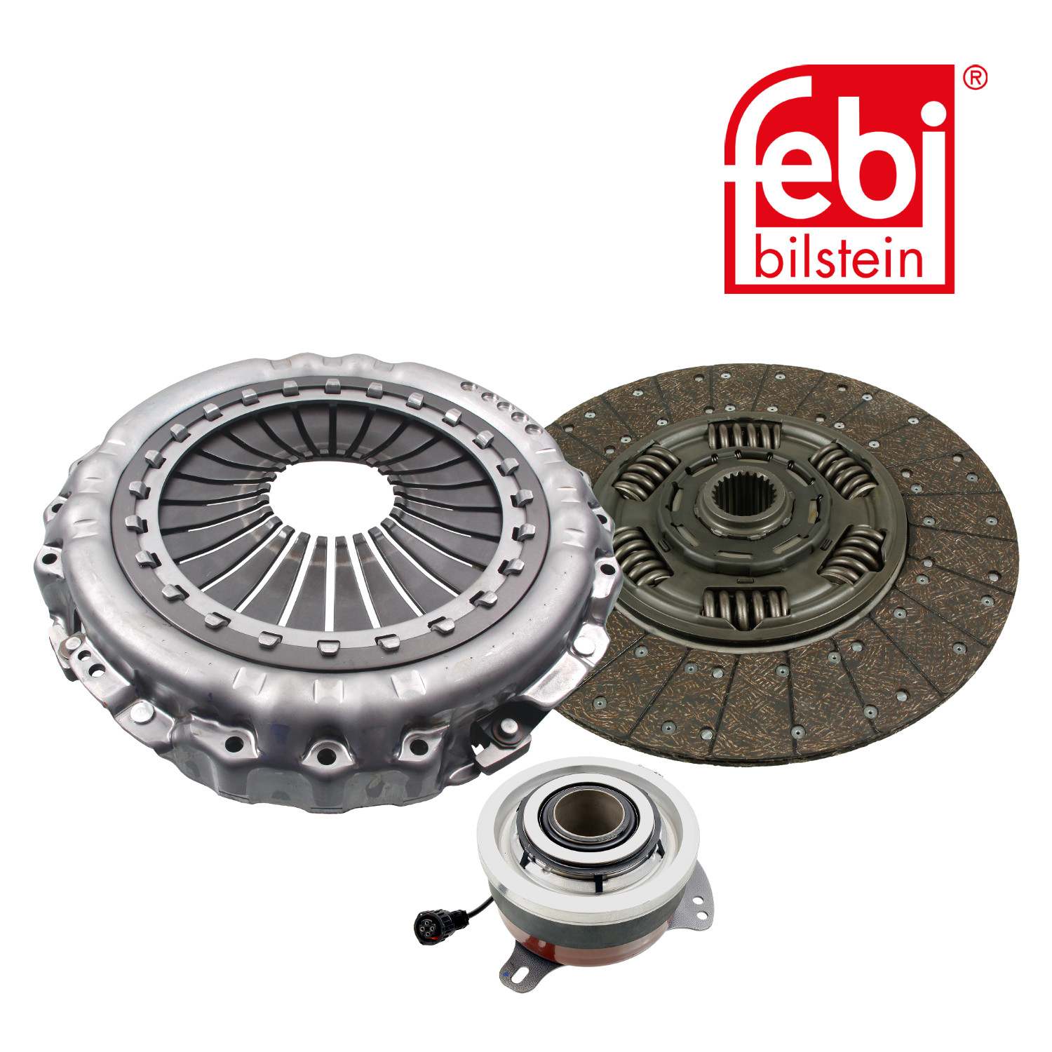 Febi Clutch Kit Set 3pc 431mm 107695
