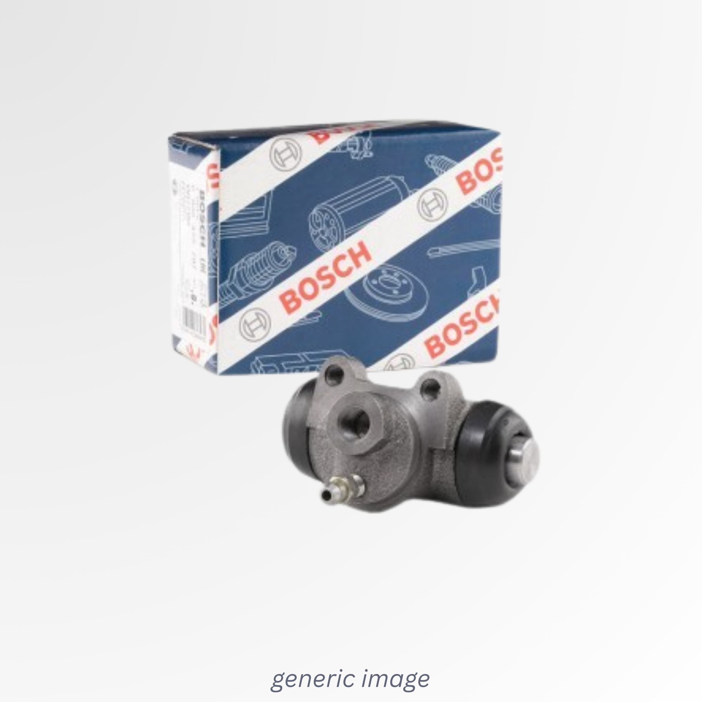 Bosch Wheel Cylinder Hydraulic Brake Rear Left fits Renault Twingo I 1993-2007