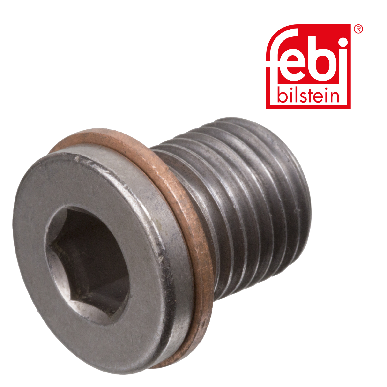 Febi Oil Sump Screw Plug Steel 104487