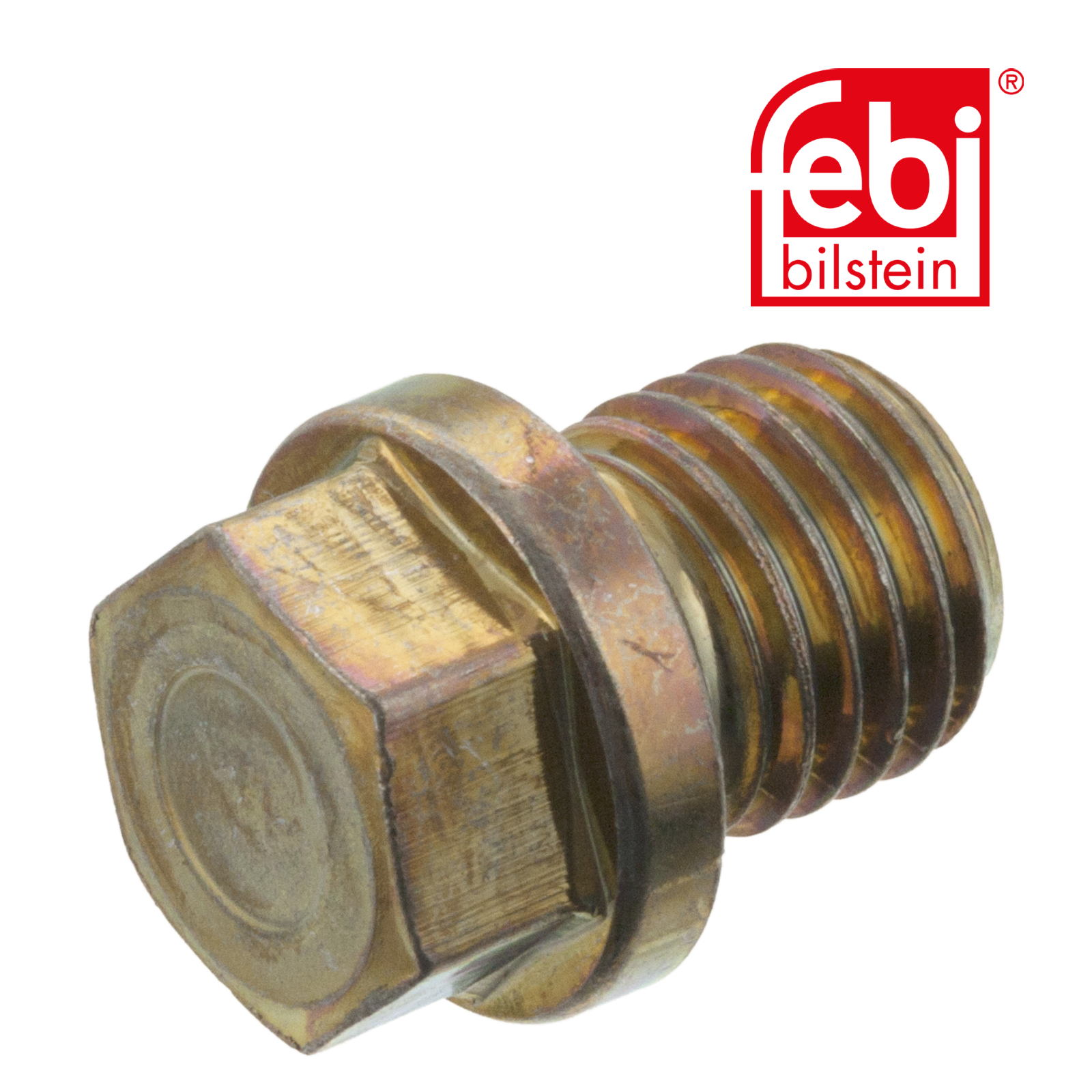 Febi Oil Sump Screw Plug Steel 48904